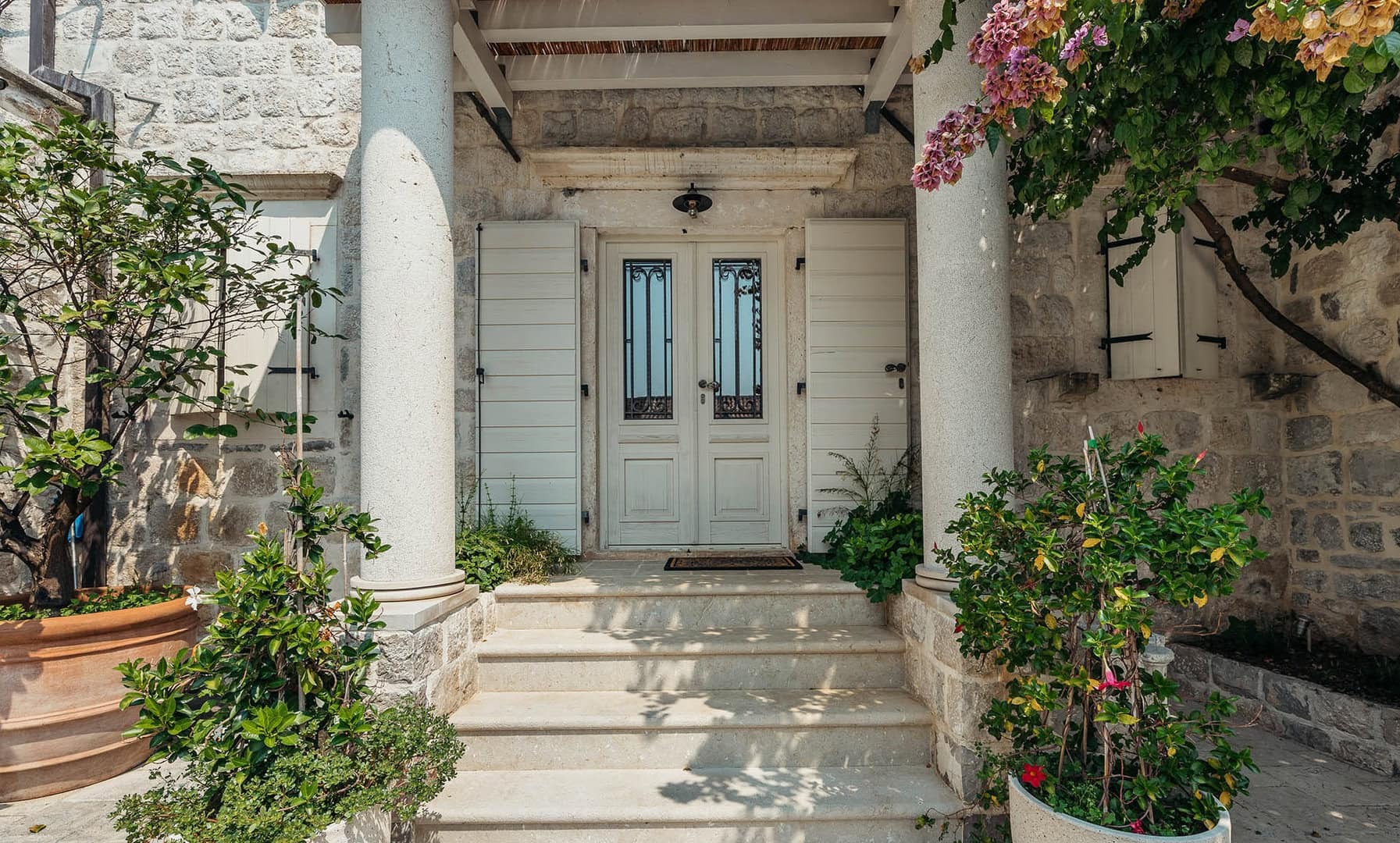 Restored Stone Villa with Heated Pool in Perast, Kotor Bay