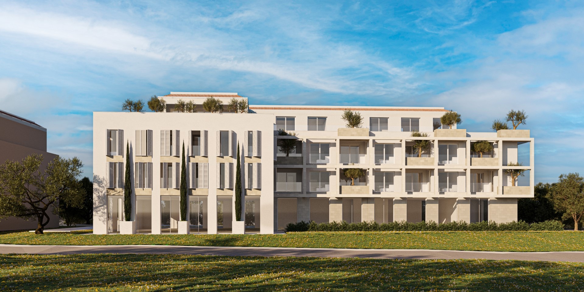 Three-Bedroom Penthouse in Mrčevac, Tivat
