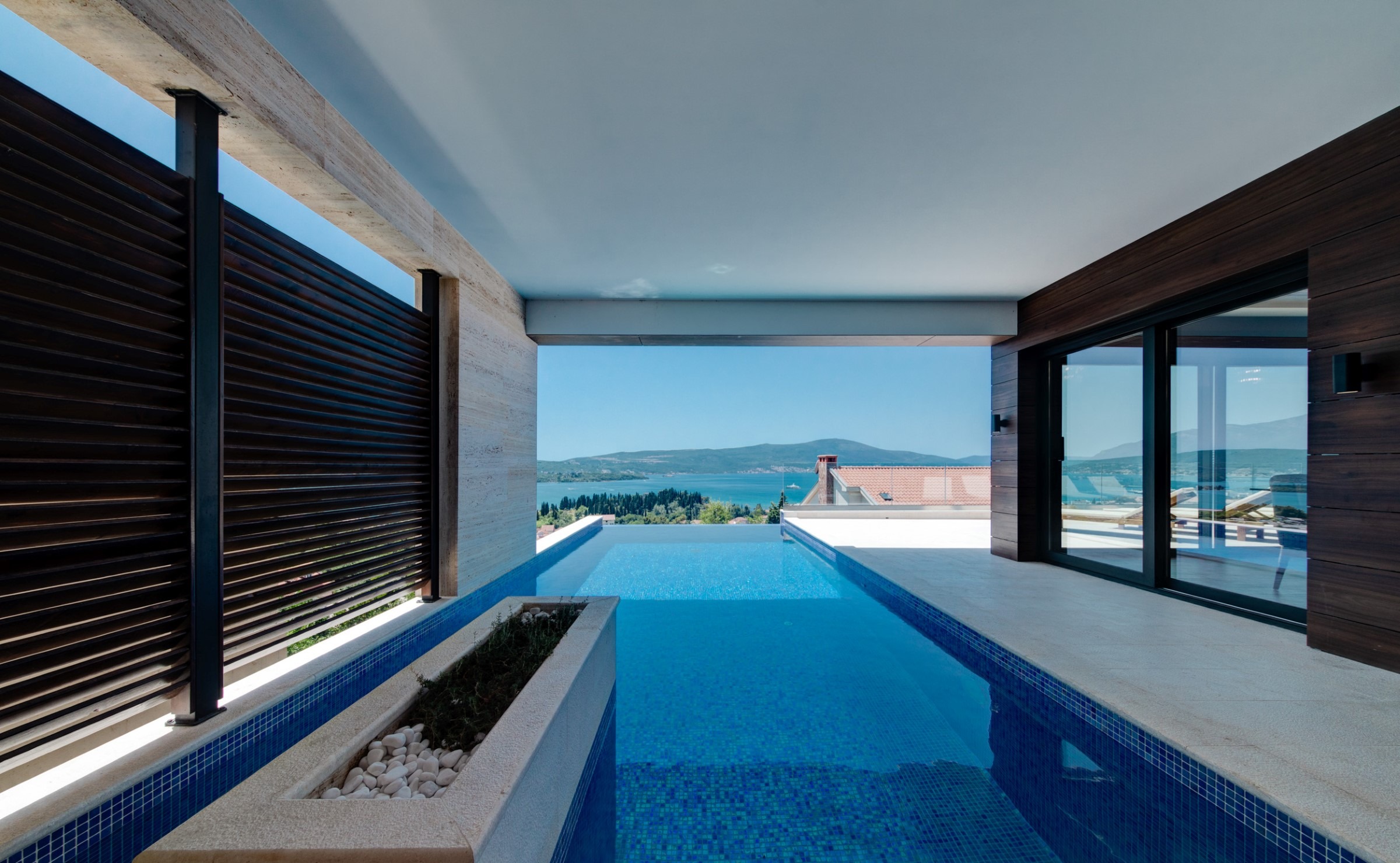Four-Bedroom Contemporary Villa with Pool in Tivat