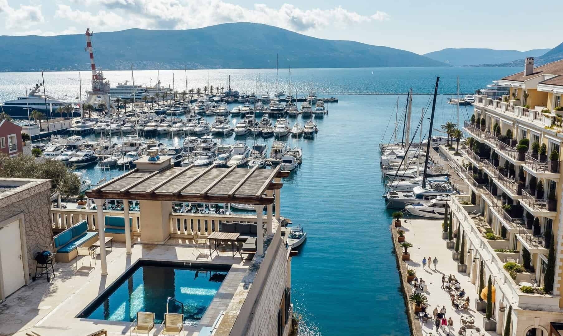 Four-Bedroom Penthouse in Tara, Porto Montenegro