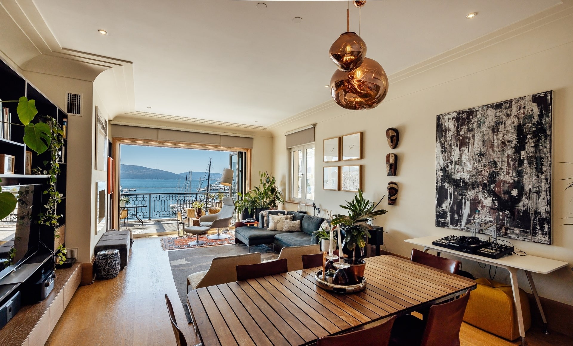 Four-Bedroom Penthouse in Tara, Porto Montenegro