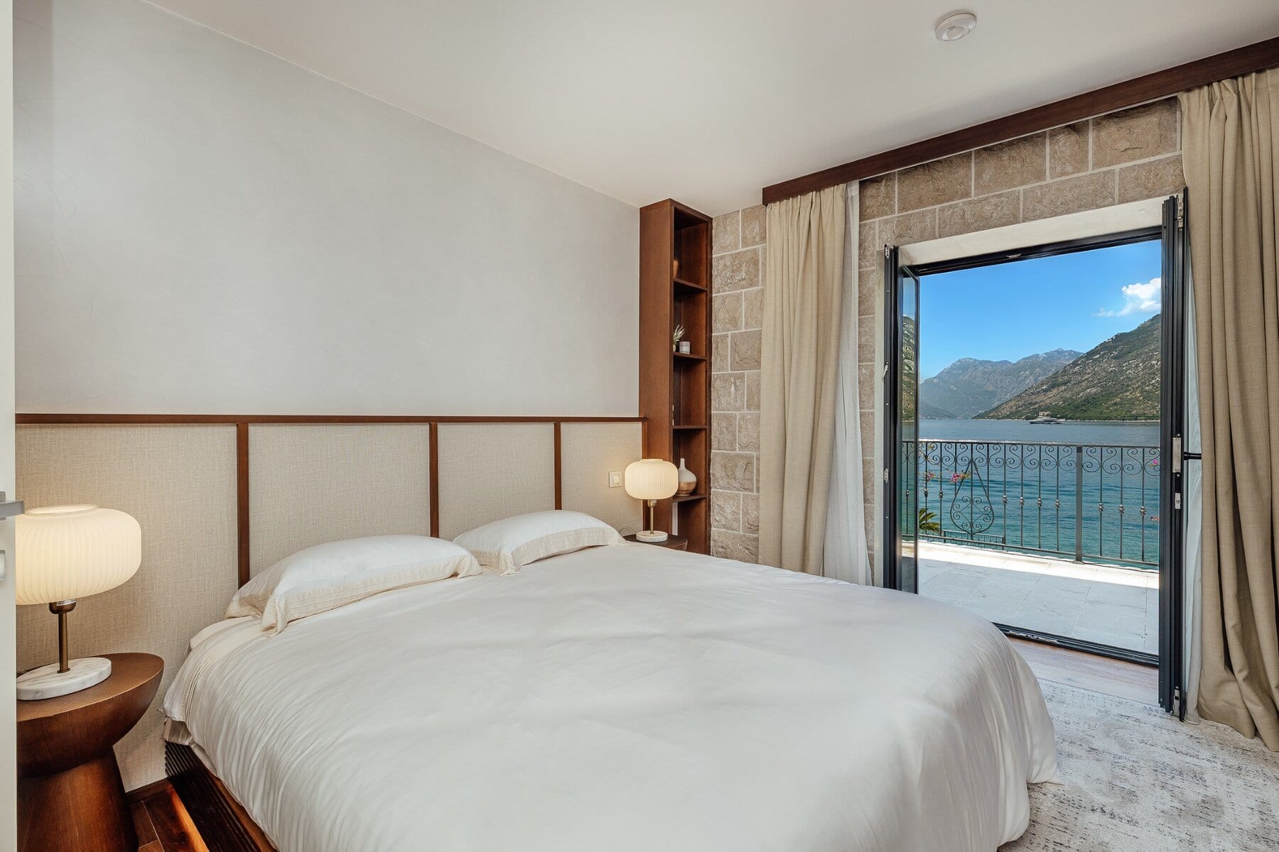 Timeless Stone Manor Poised on the First Line of Kotor Bay