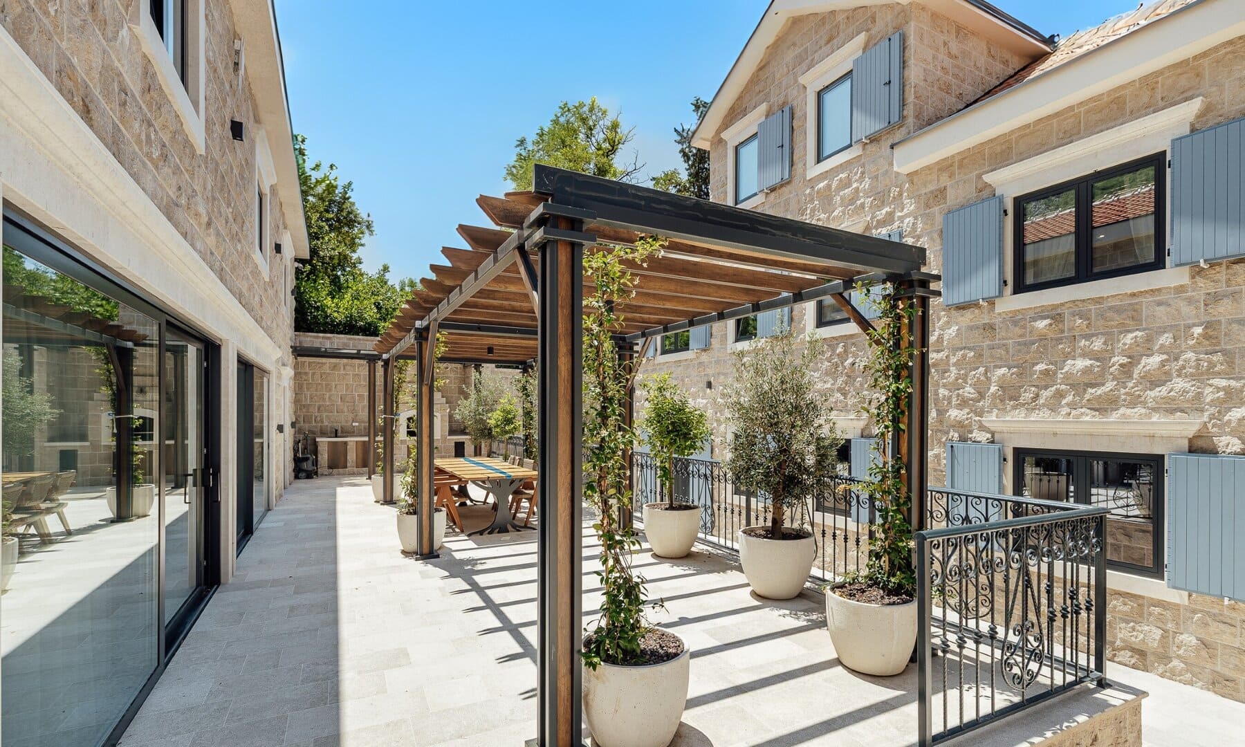 Timeless Stone Manor Poised on the First Line of Kotor Bay