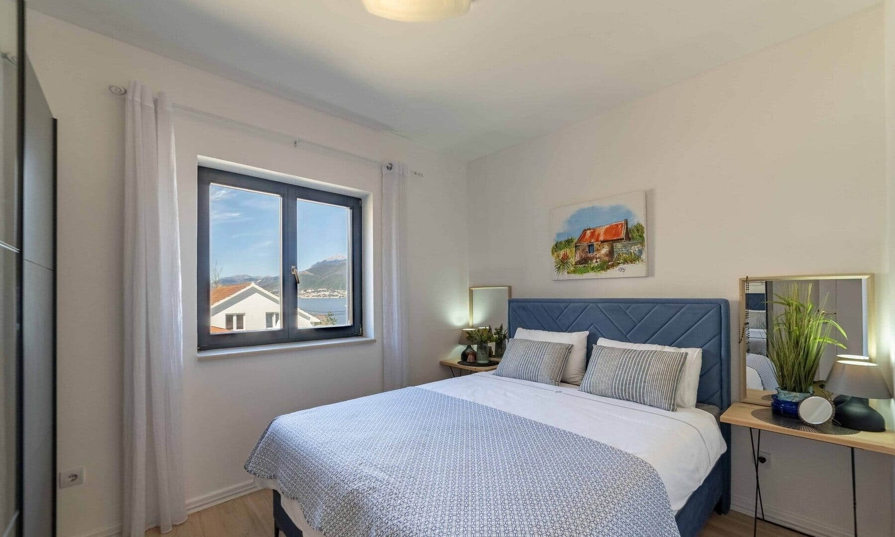 Three-Bedroom Waterfront Duplex in Krašići, Tivat