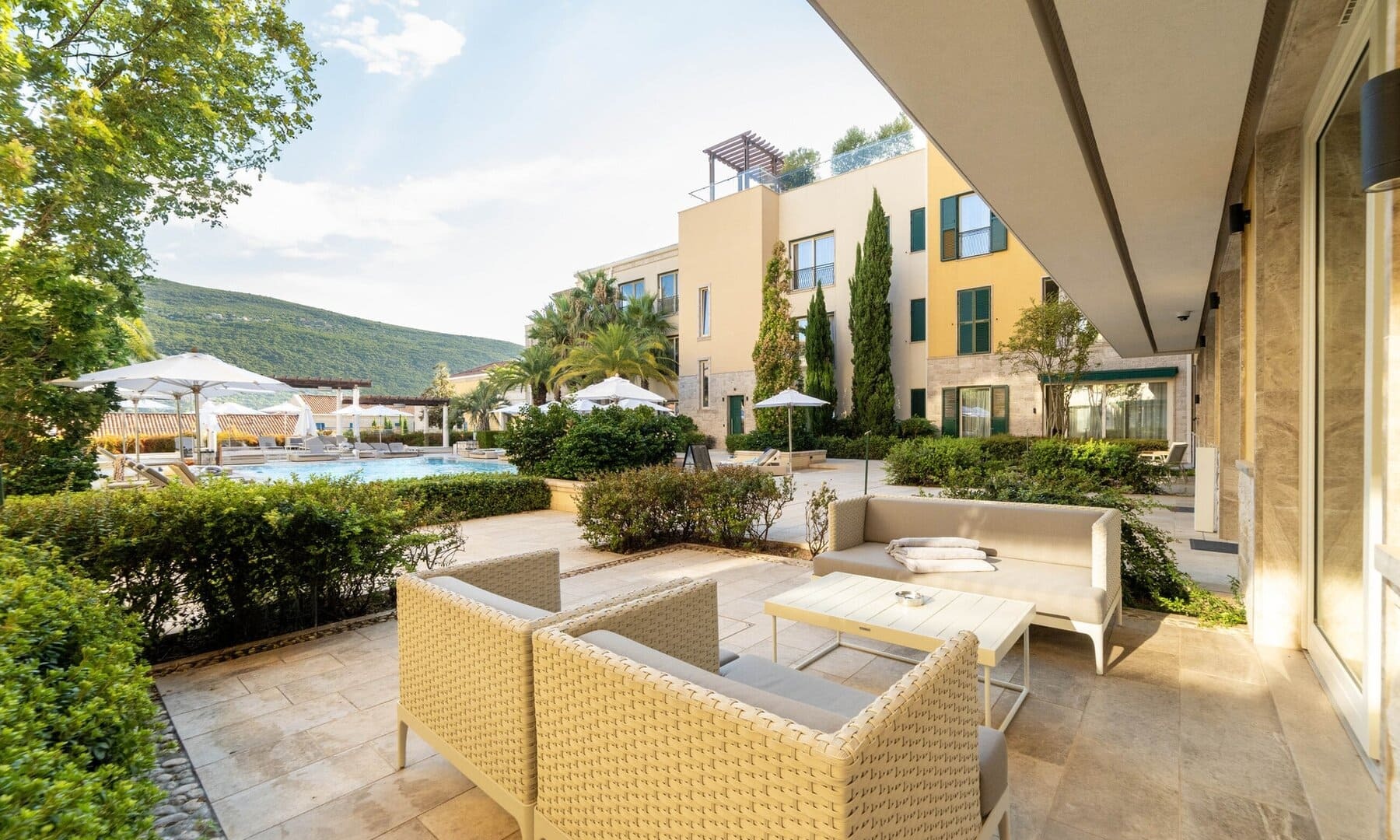 One-Bedroom Poolside Residence at Portonovi, Herceg Novi