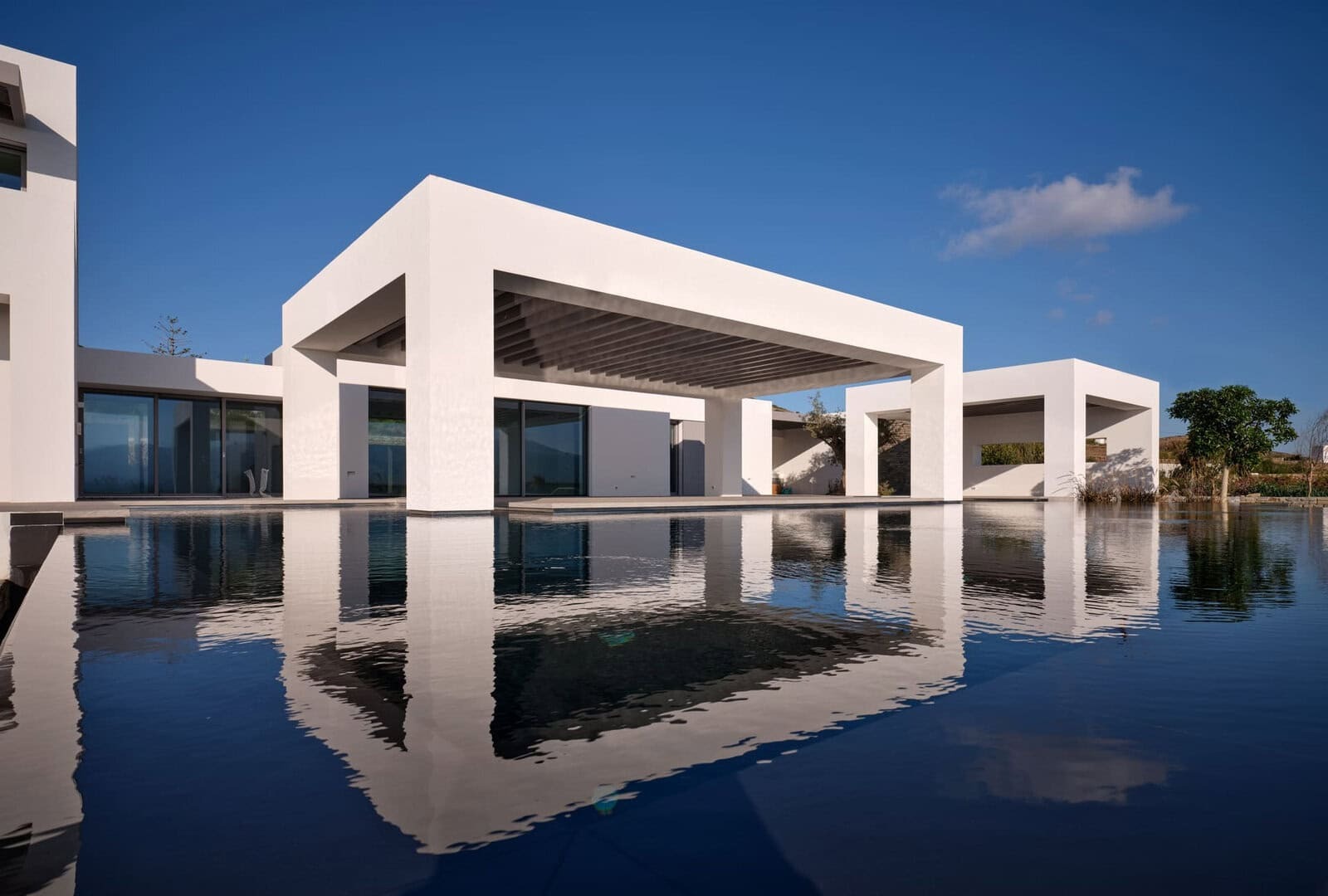 Eight-Bedroom Sustainable Waterfront Villa in Antiparos, Greece