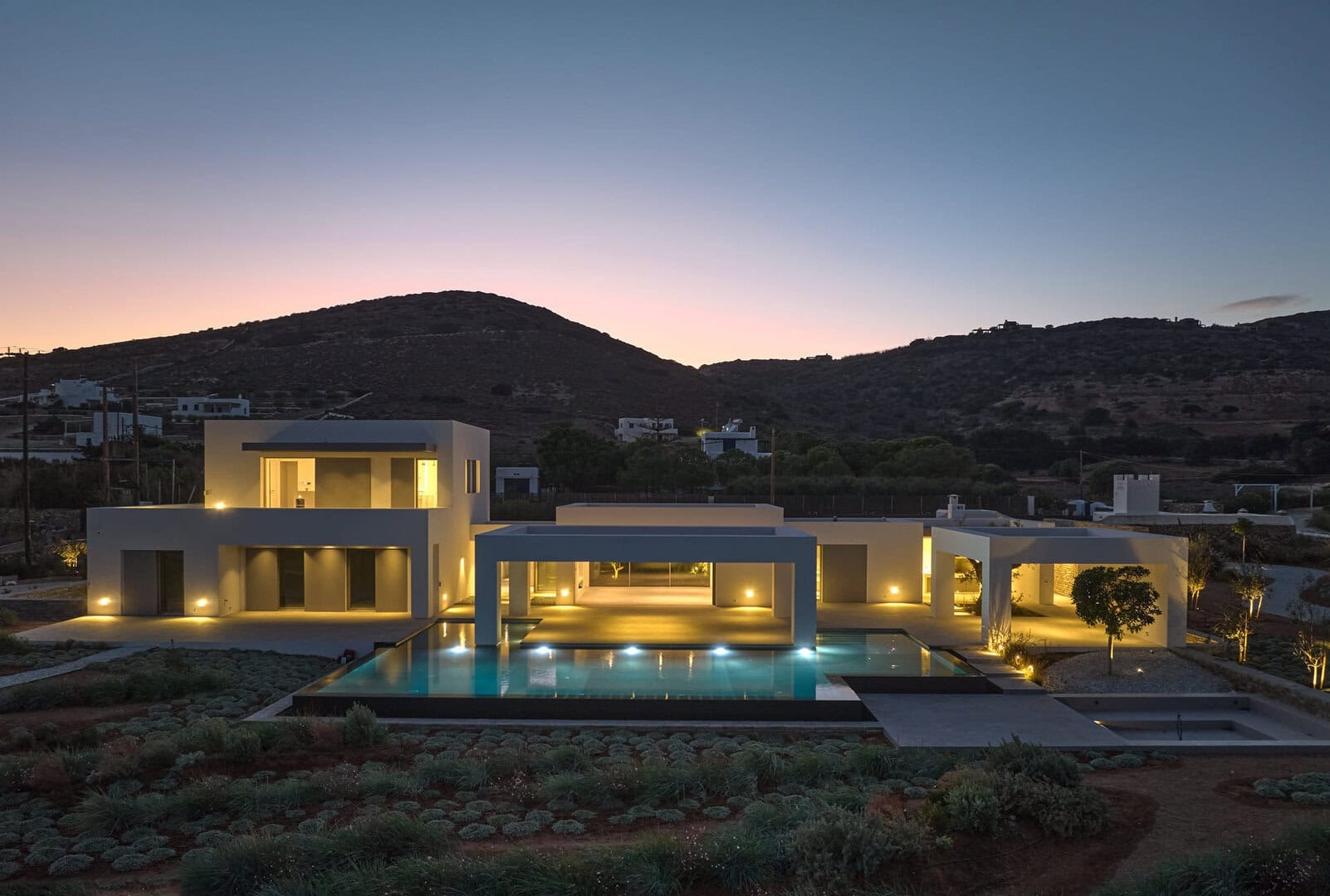 Eight-Bedroom Sustainable Waterfront Villa in Antiparos, Greece