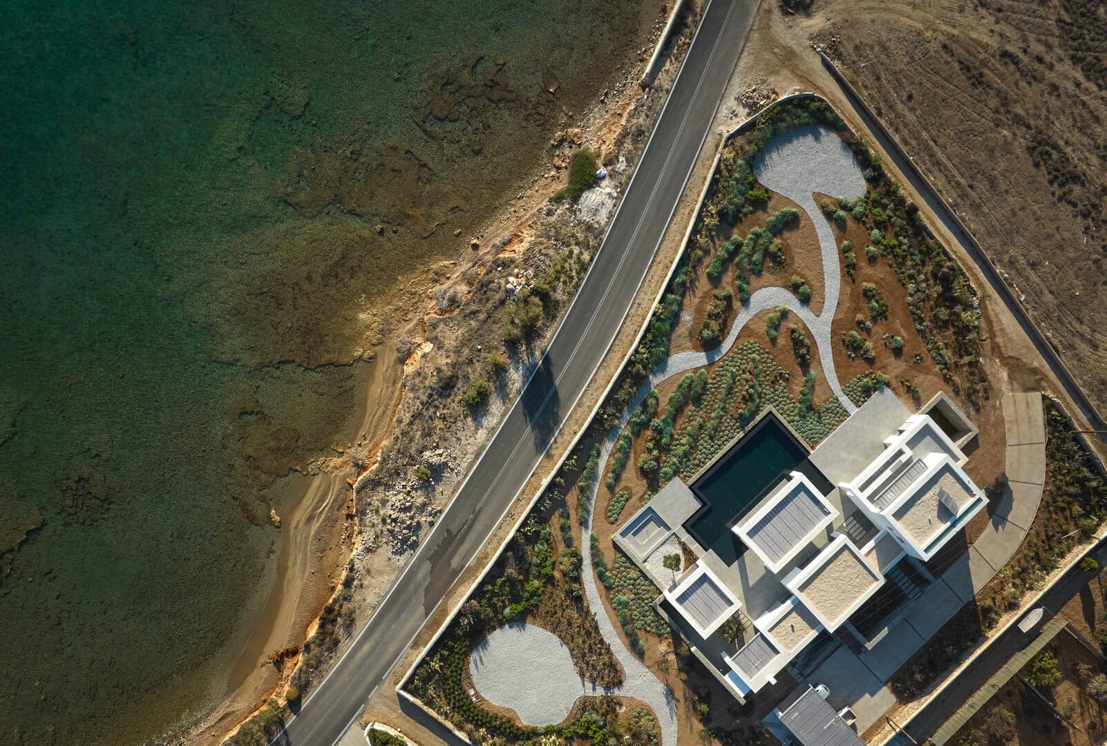 Eight-Bedroom Sustainable Waterfront Villa in Antiparos, Greece