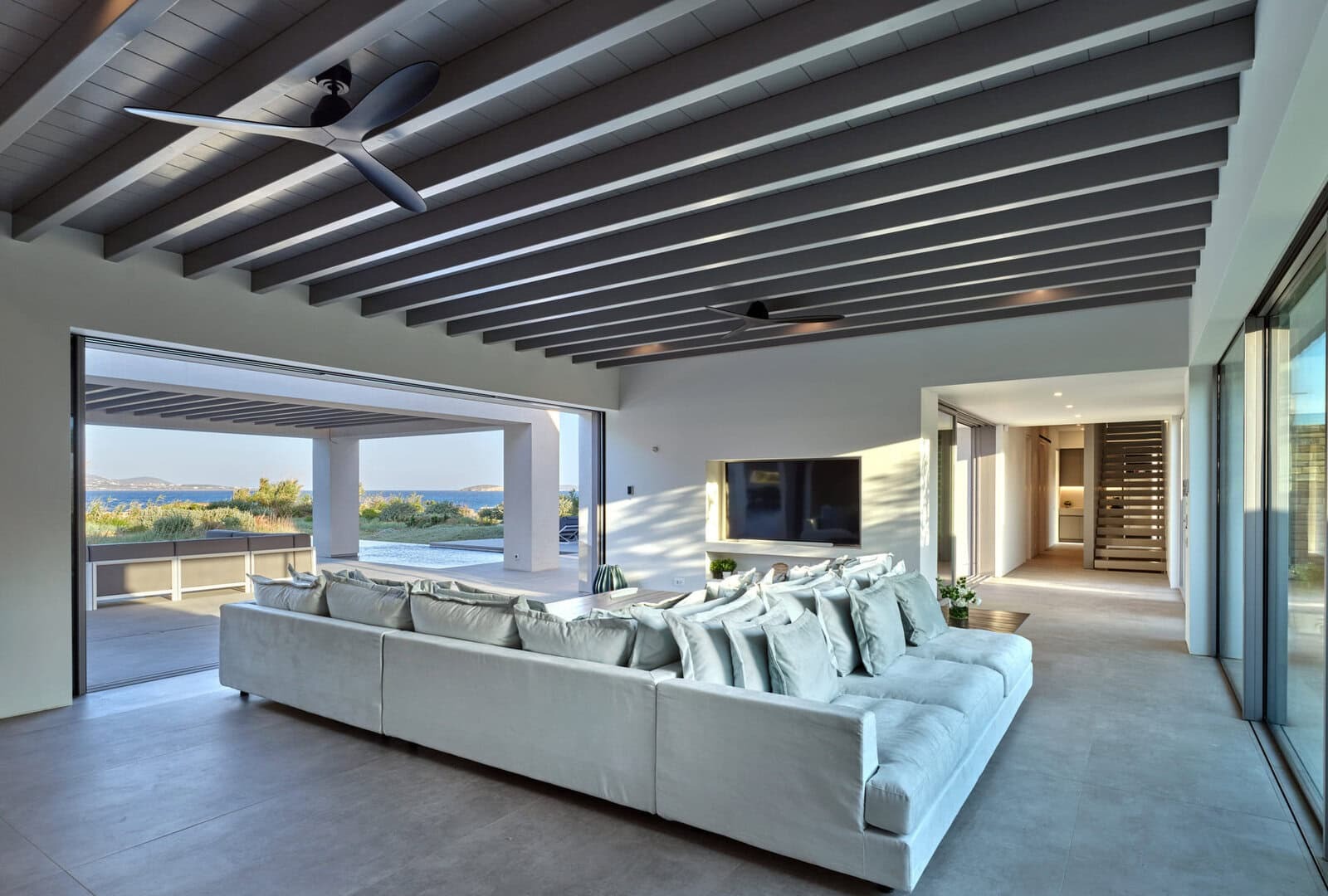 Eight-Bedroom Sustainable Waterfront Villa in Antiparos, Greece