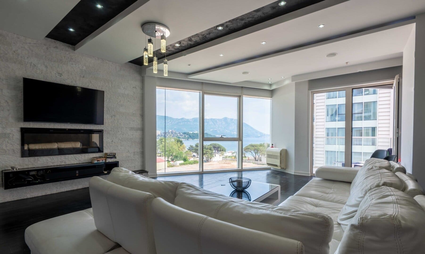 Two-Bedroom Sea-View Apartment at Tre Canne, Budva