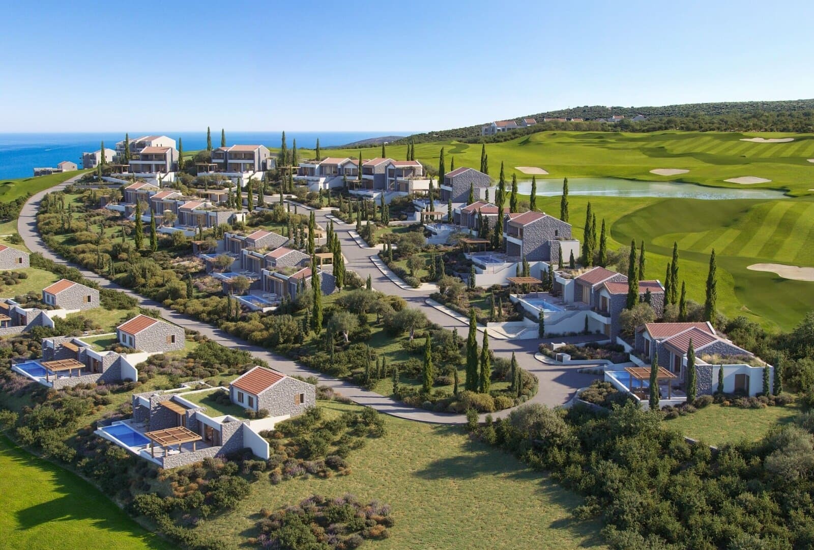 Three-Bedroom Golf Villa at The Peaks, Luštica Bay