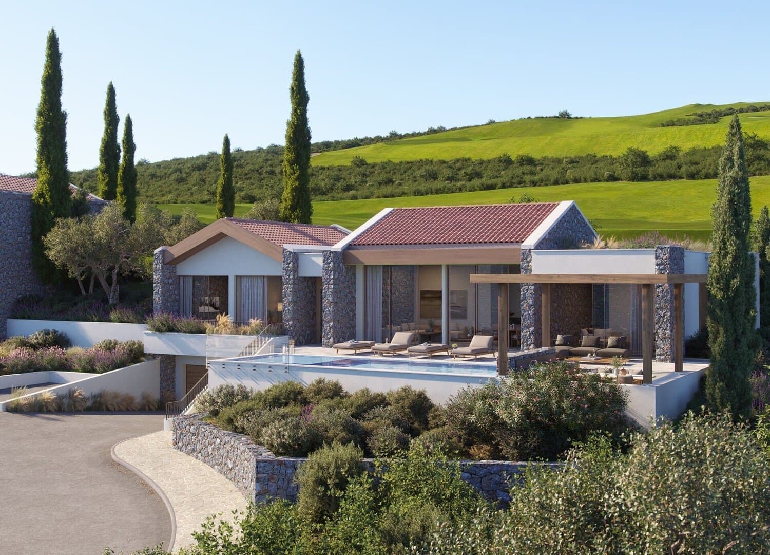 Three-Bedroom Golf Villa at The Peaks, Luštica Bay