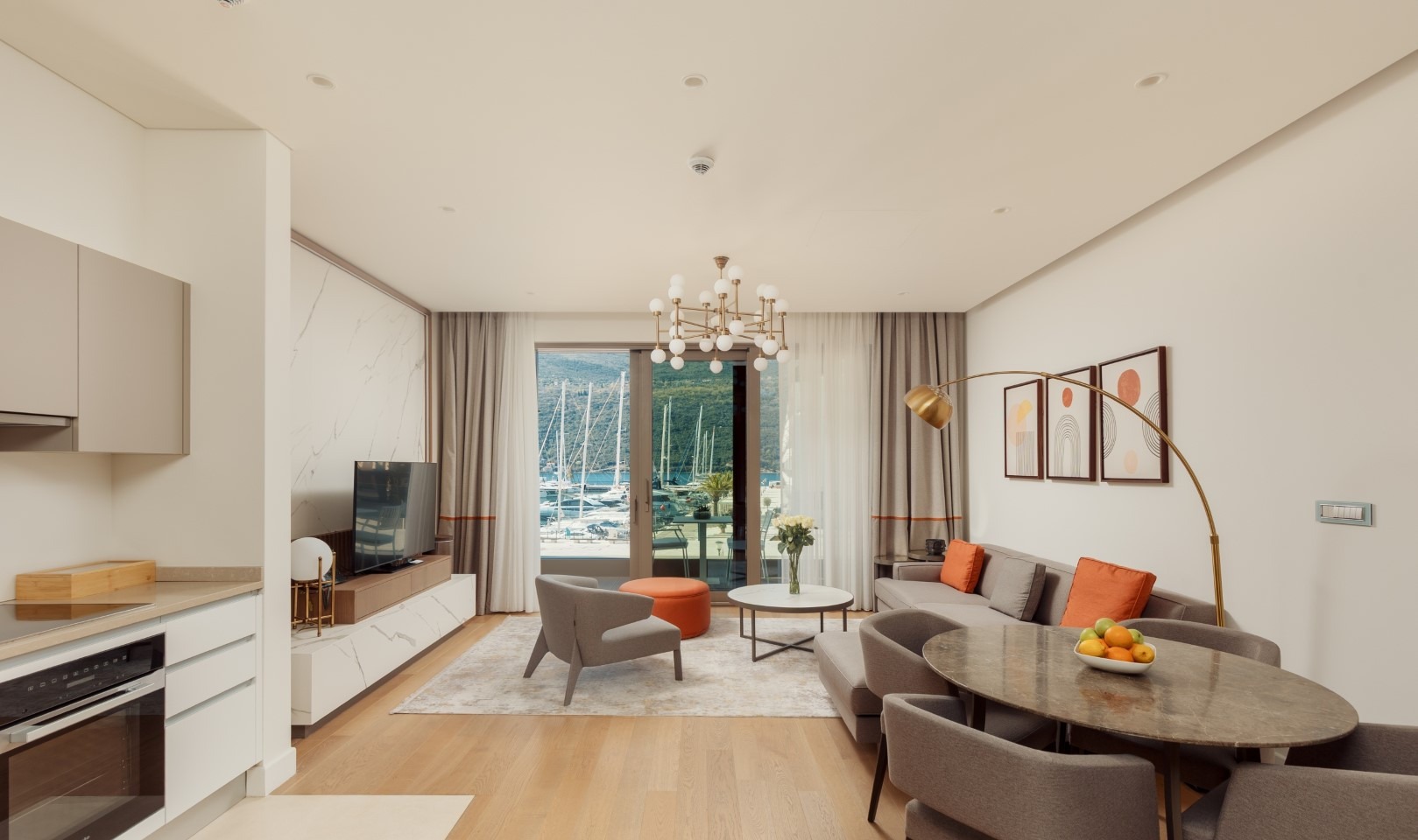 One-Bedroom Marina Residence at Portonovi, Herceg Novi