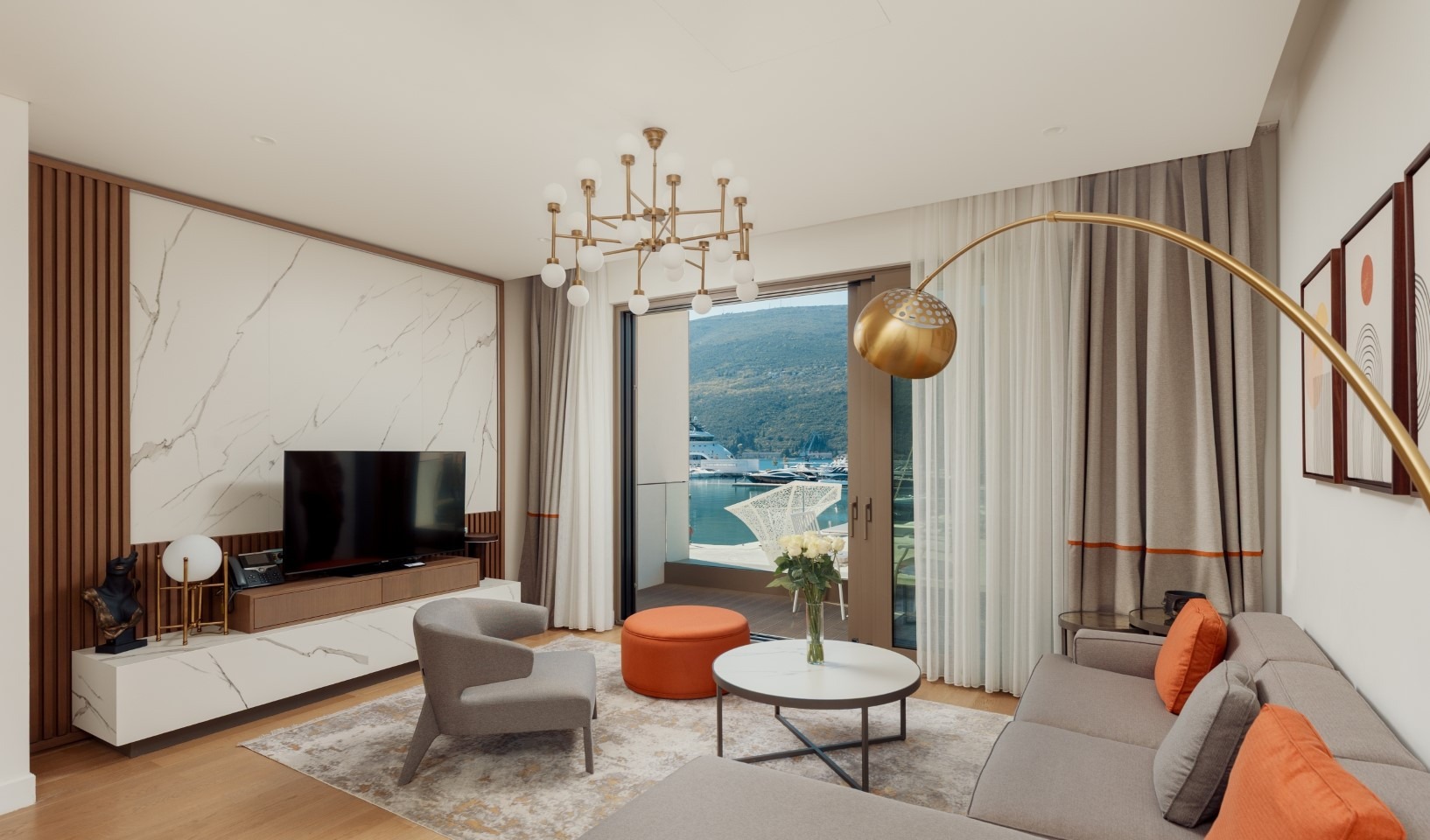 One-Bedroom Marina Residence at Portonovi, Herceg Novi