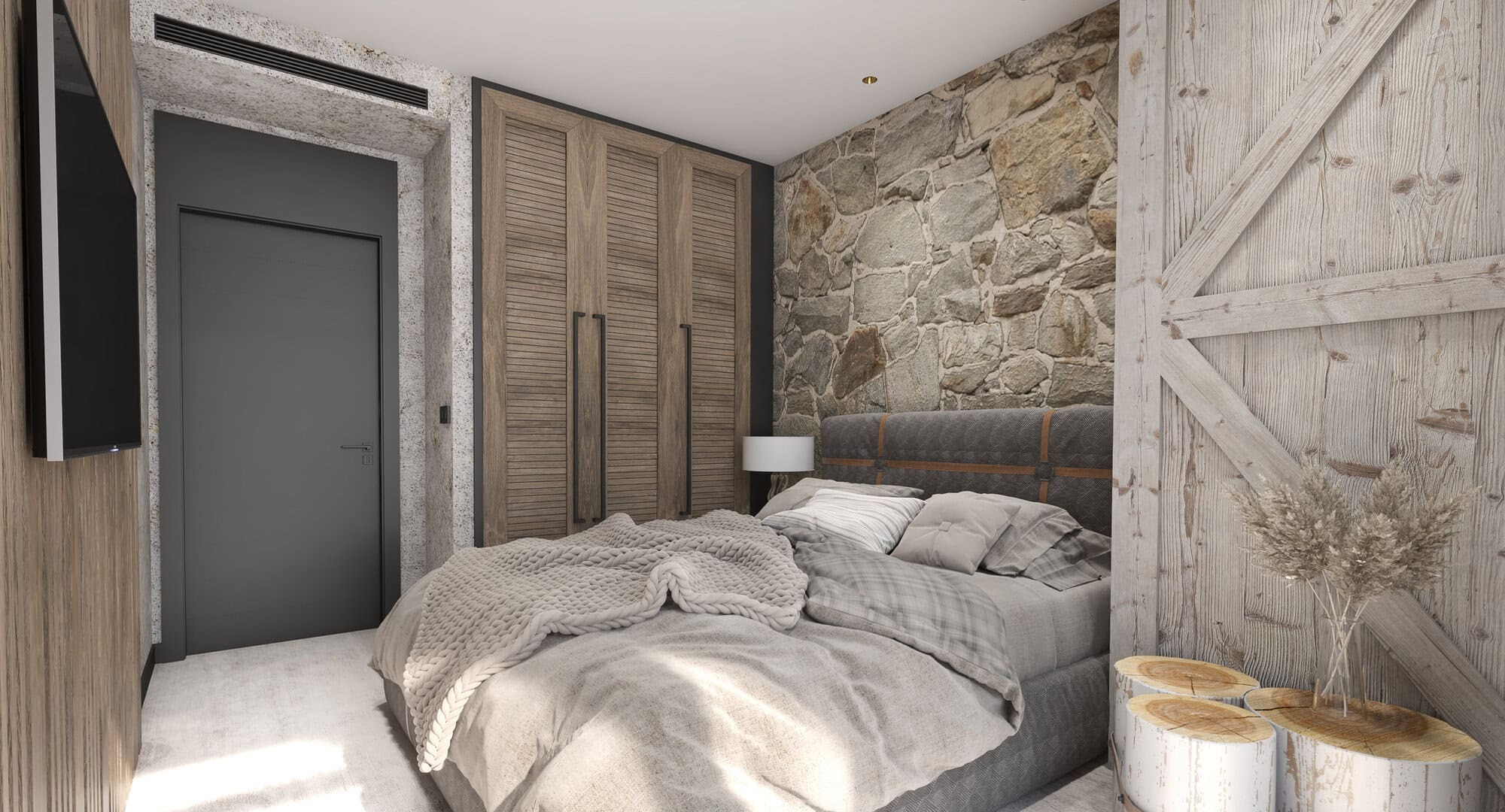 Two-Bedroom Duplex Residence at Wolf Condominium, Kolašin