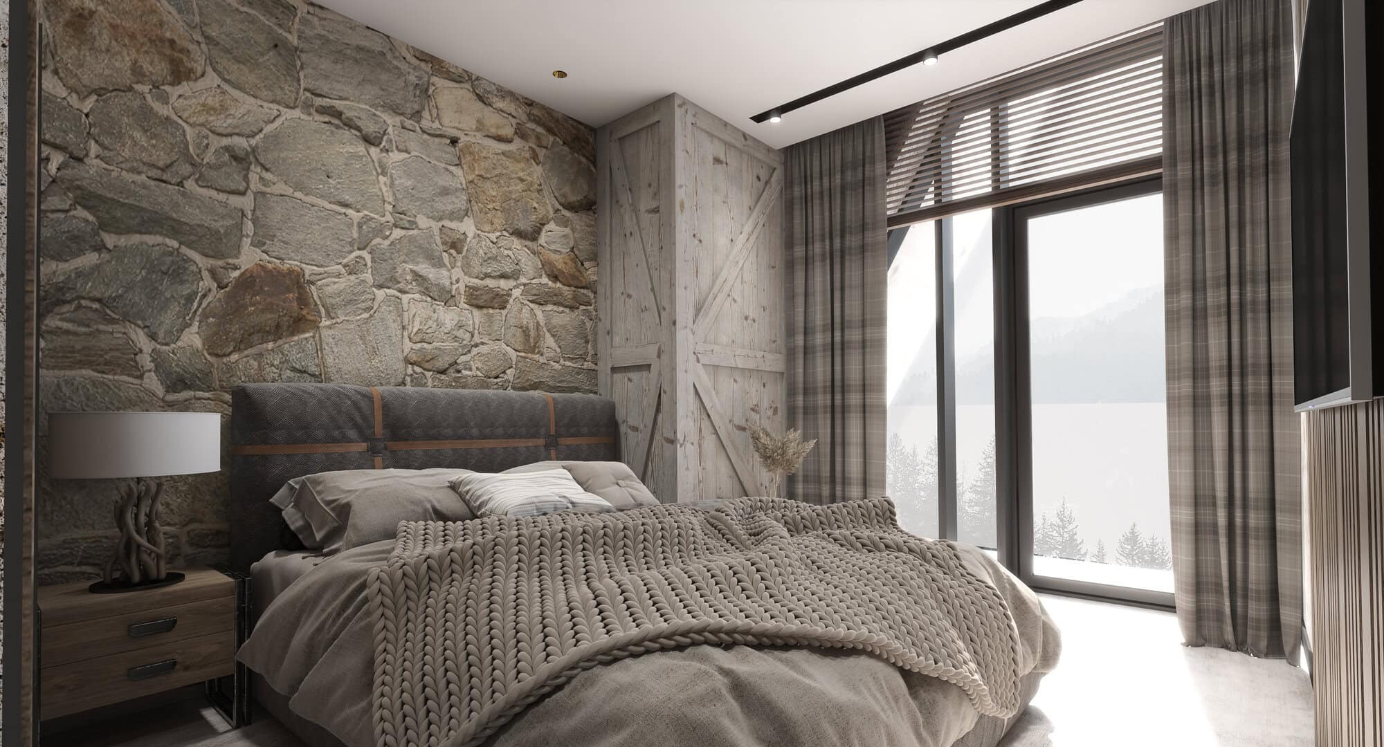 Two-Bedroom Duplex Residence at Wolf Condominium, Kolašin