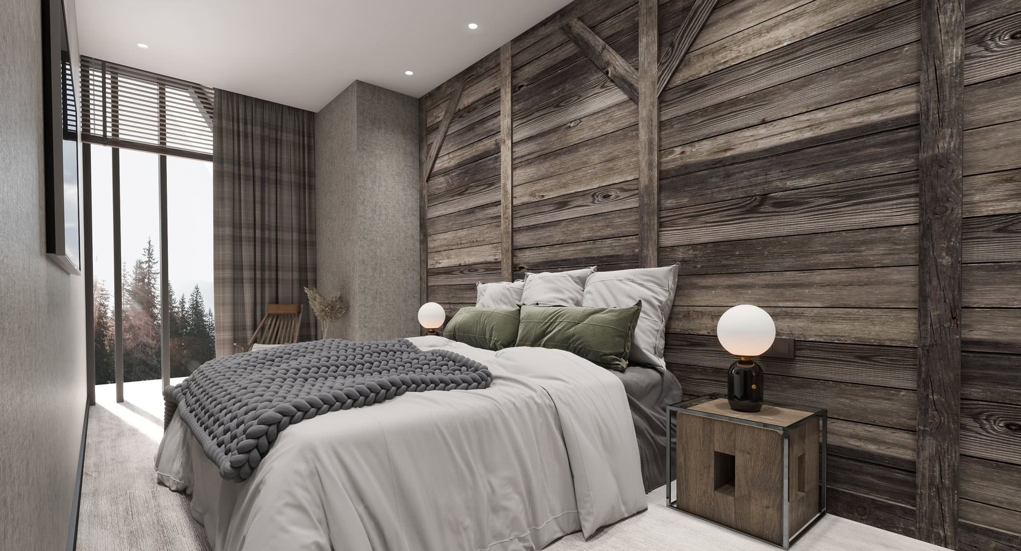 Two-Bedroom Duplex Residence at Wolf Condominium, Kolašin