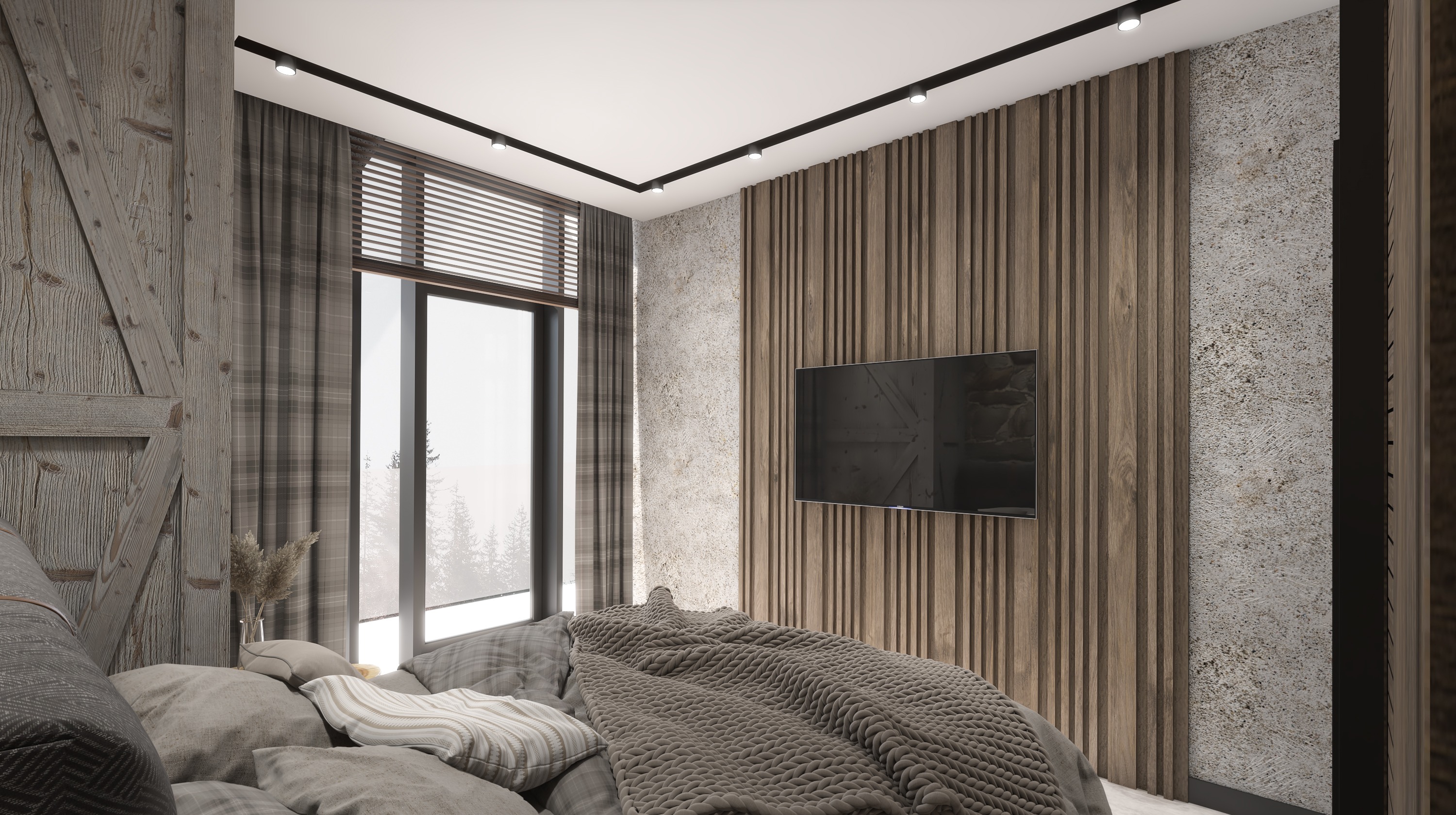 Two-Bedroom Duplex Residence at Wolf Condominium, Kolašin