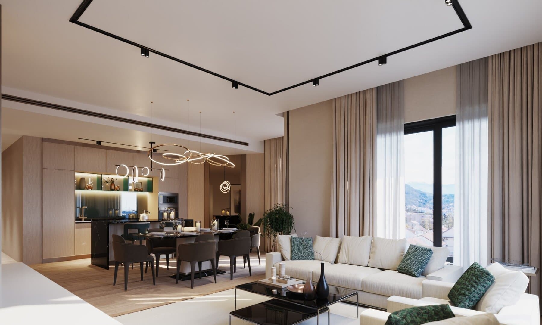 Two-Bedroom Residence at Tivat Hotel & Residences, Seljanovo