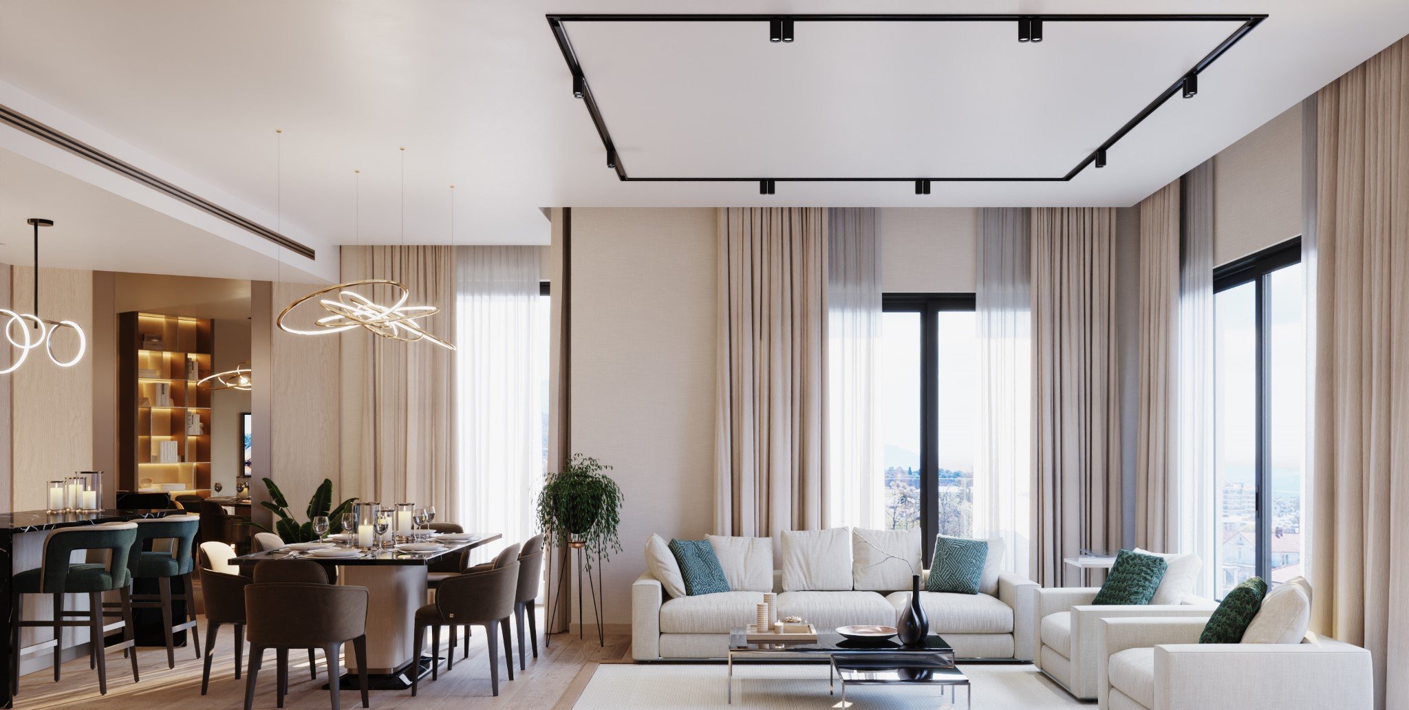 Two-Bedroom Residence at Tivat Hotel & Residences, Seljanovo