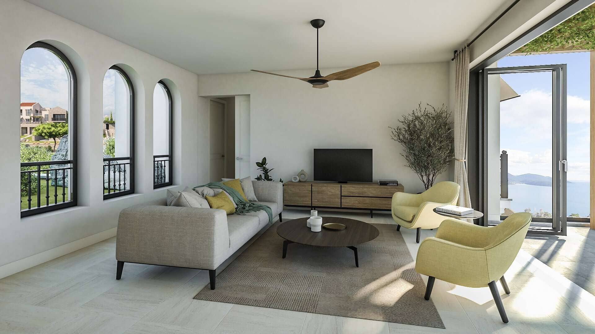 Two-Bedroom Sea-View Residence at Botanika, Luštica Bay