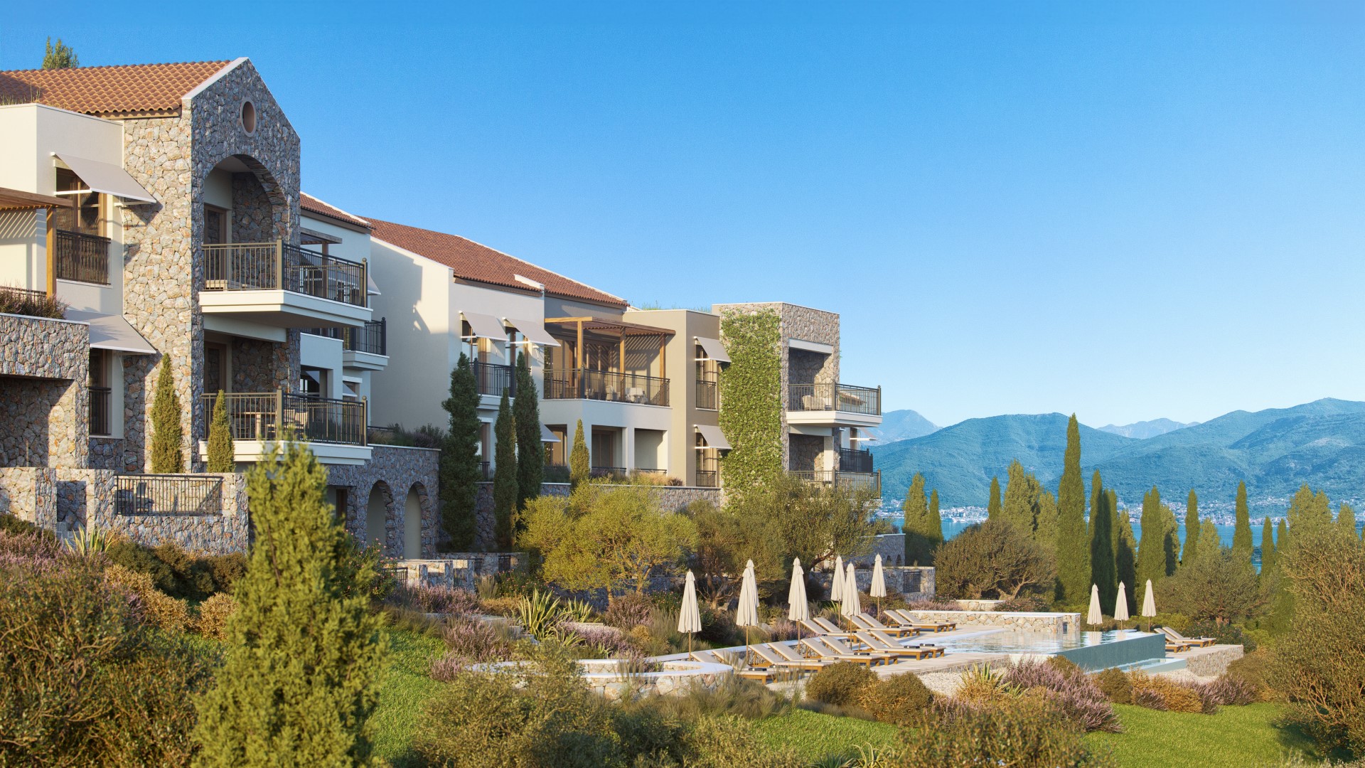 Two-Bedroom Sea-View Residence at Botanika, Luštica Bay