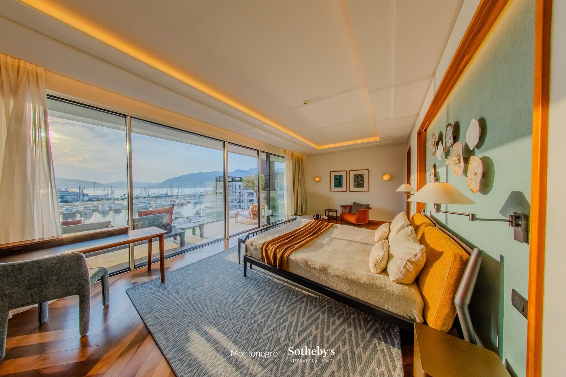 Seven-Bedroom Penthouse in Elena, Porto Montenegro