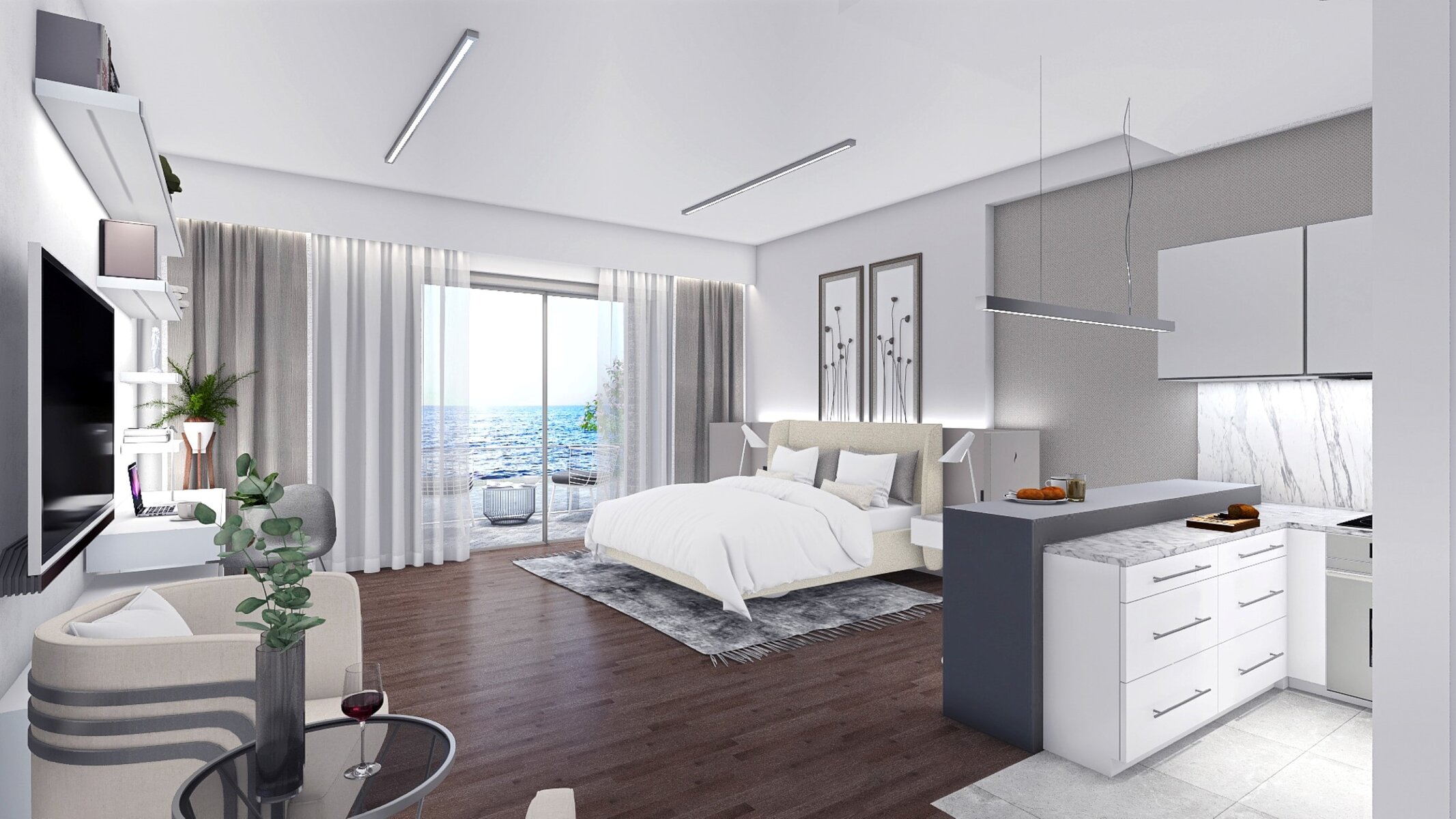 Two-Bedroom Apartment in Čanj, Bar Riviera