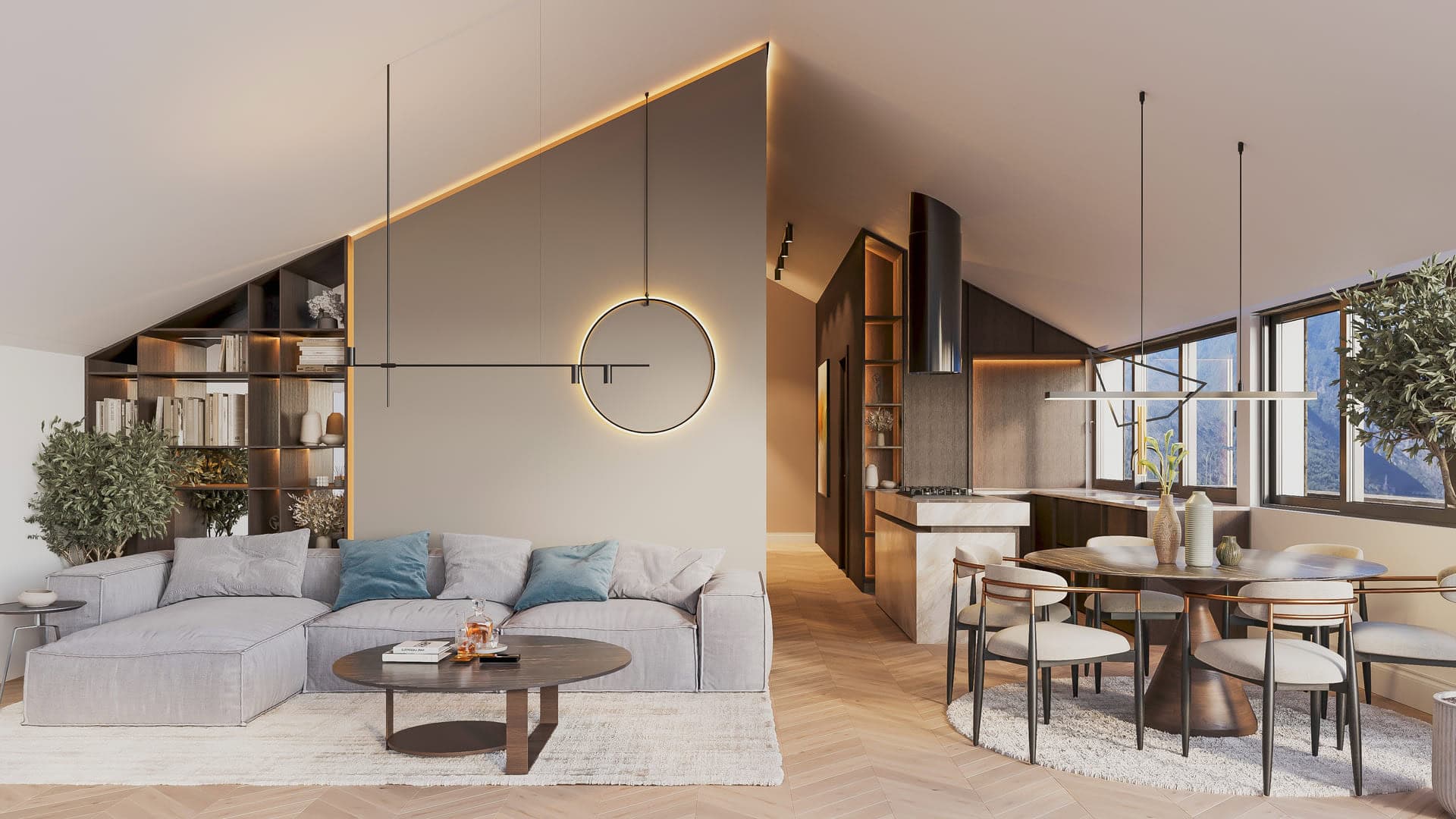 Two-Bedroom Apartment in Dobrota, Kotor