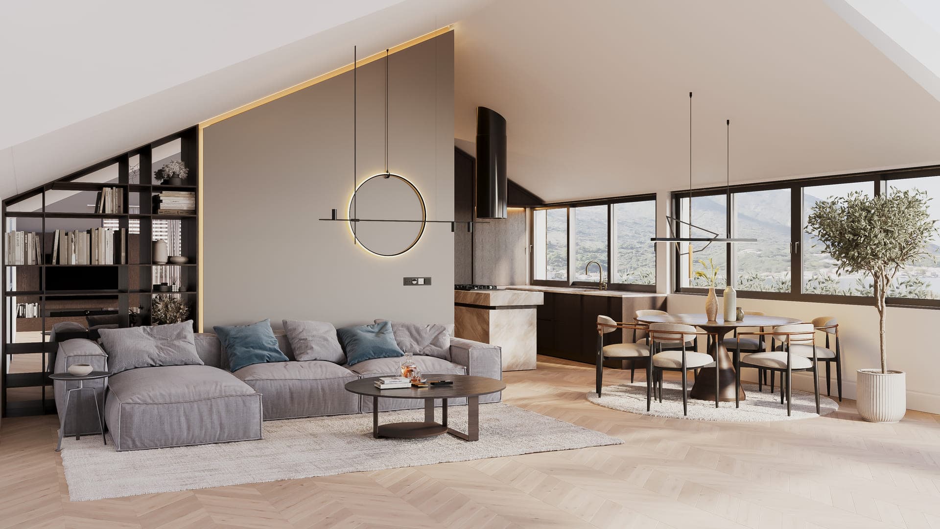 Two-Bedroom Apartment in Dobrota, Kotor