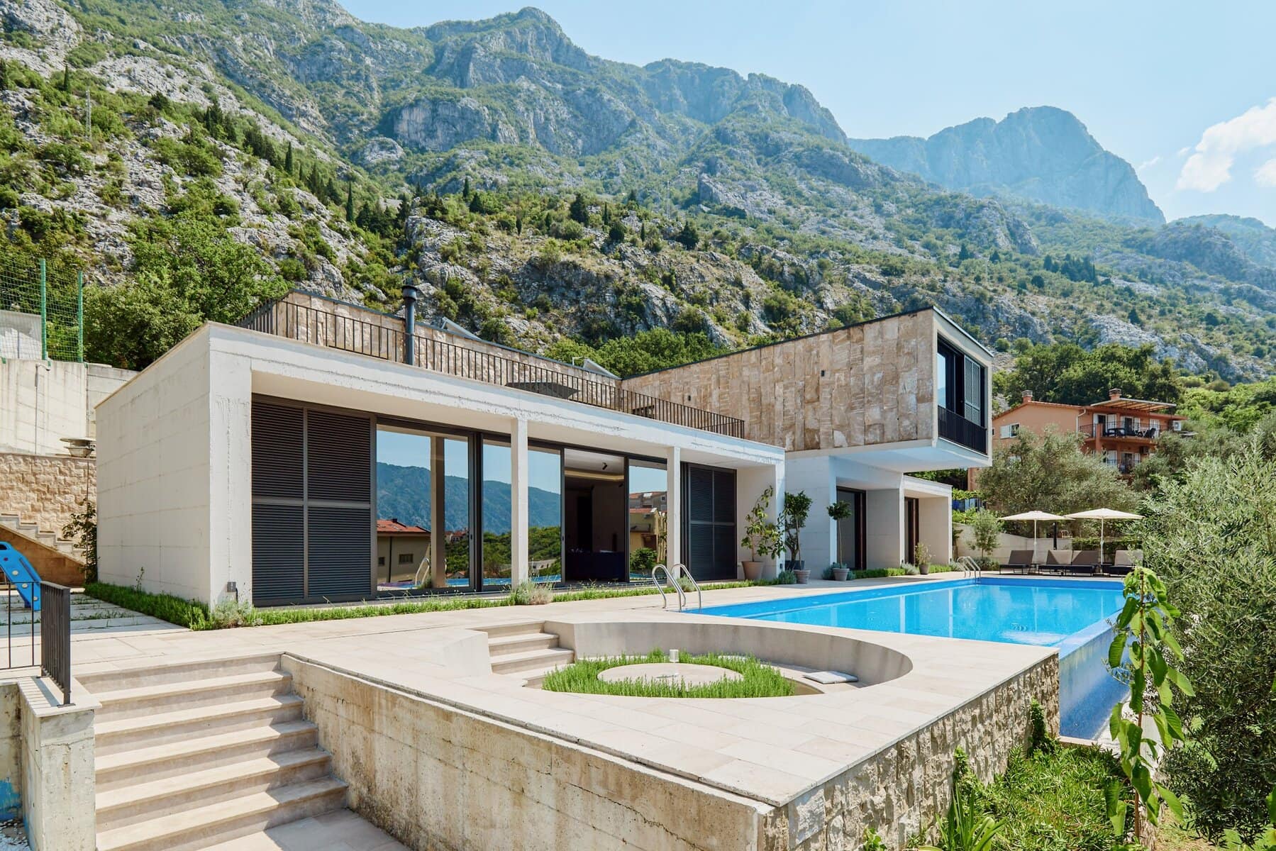 Five-Bedroom Villa in Dobrota, Kotor Bay