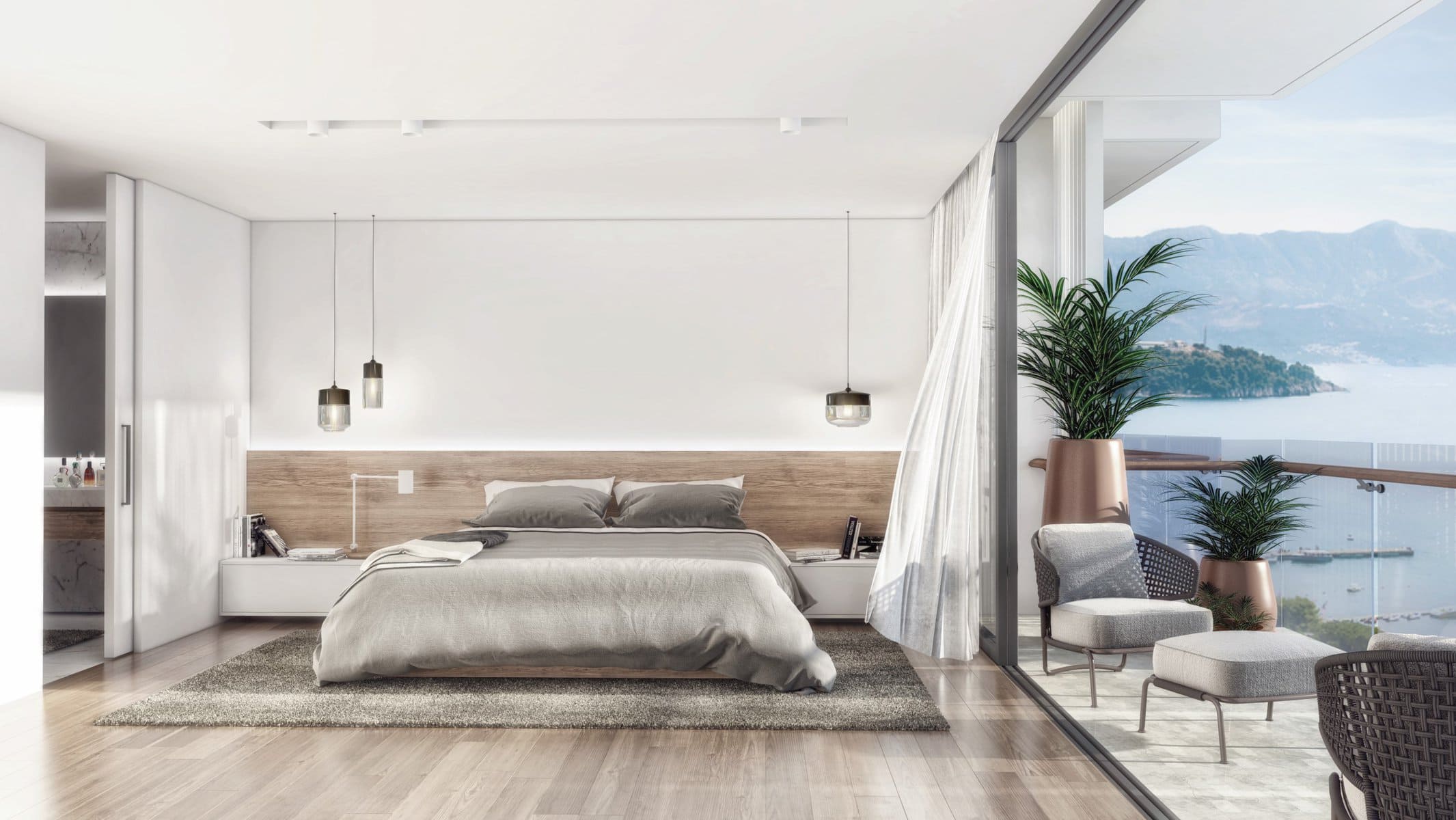 One-Bedroom Sea-View Residence at Swissôtel Riviera, Budva