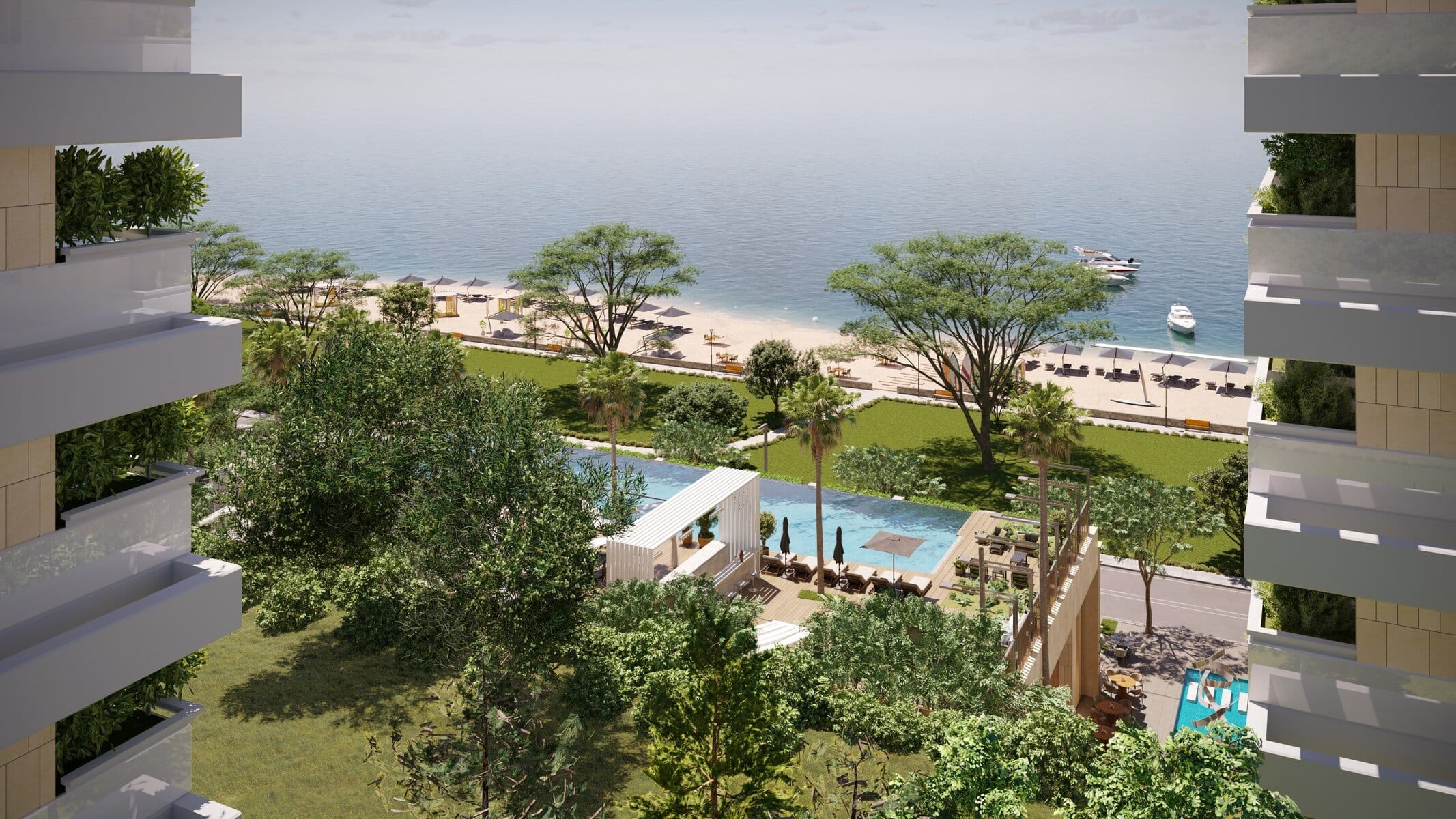One-Bedroom Sea-View Residence at Swissôtel Riviera, Budva
