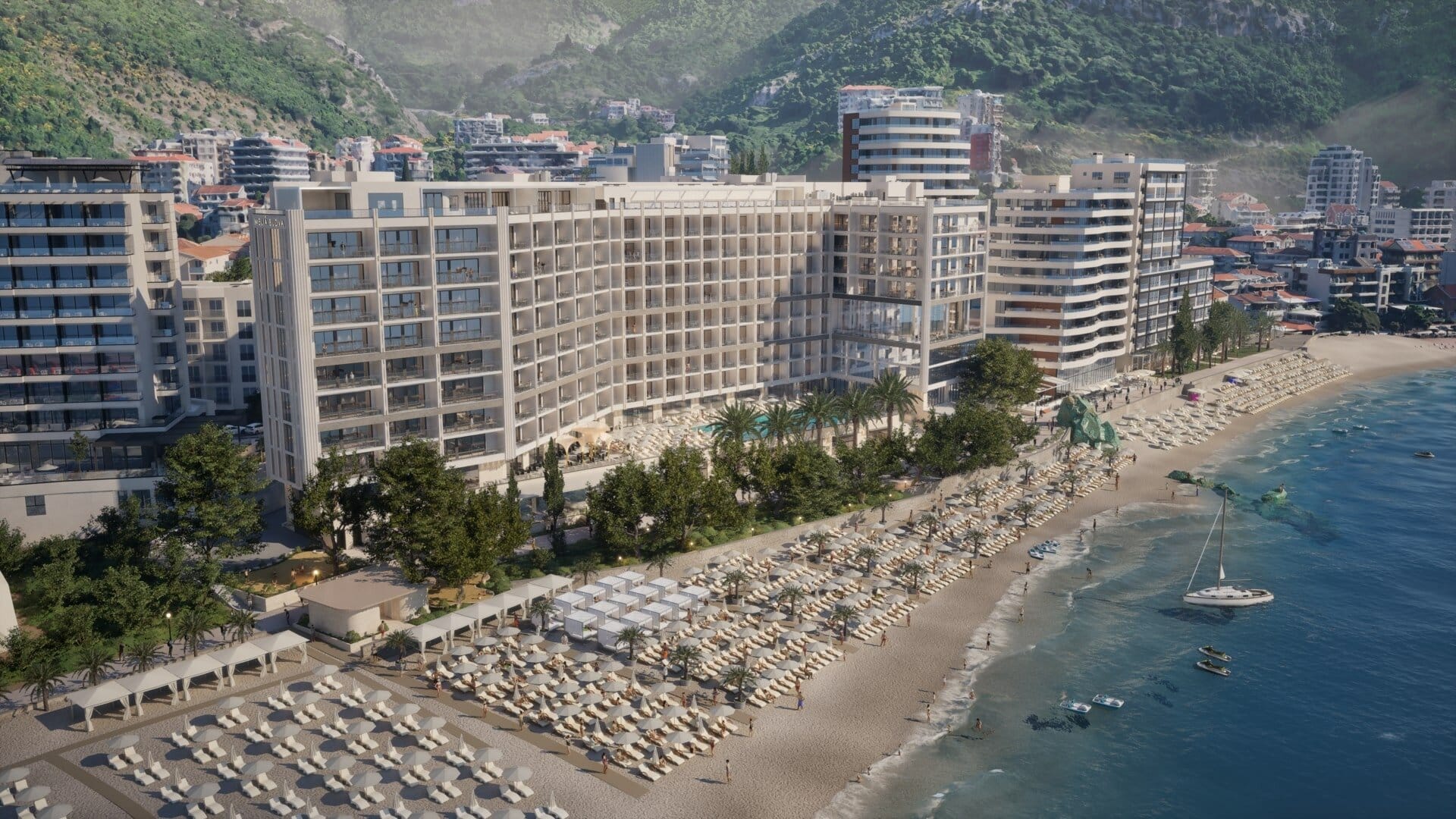 One-Bedroom Branded Residence in Bečići, Budva Riviera