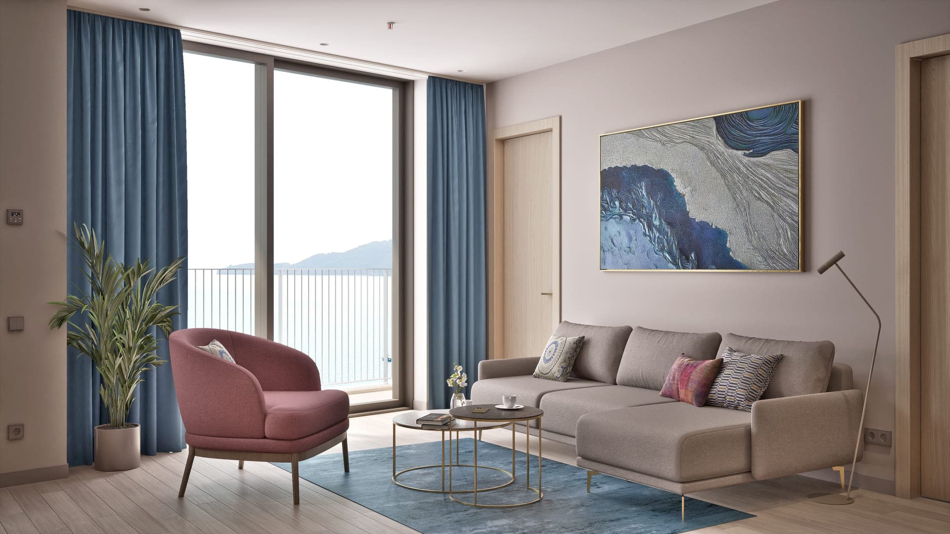 One-Bedroom Branded Residence in Bečići, Budva Riviera