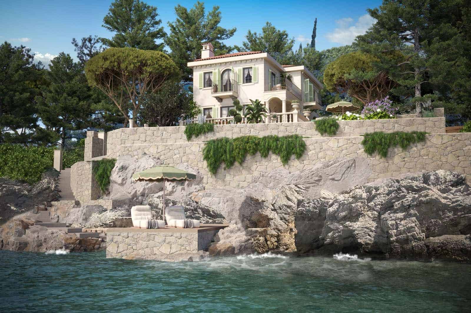 Waterfront Villa Magnolia in Mirišta, Luštica Peninsula