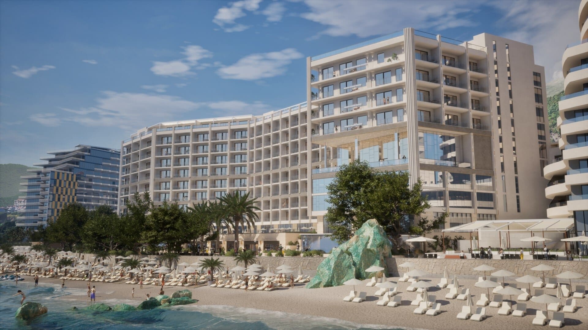 One-Bedroom Branded Residence in Bečići, Budva Riviera