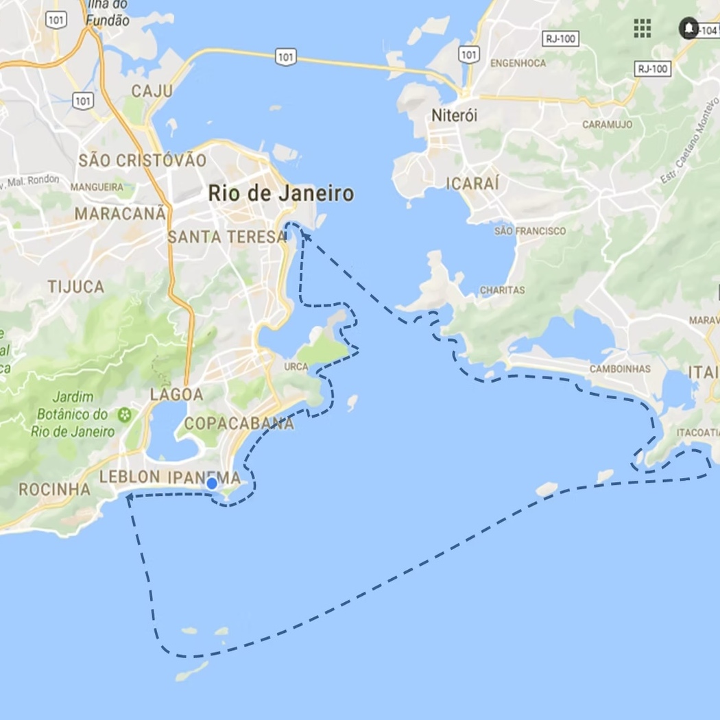 Морская прогулка на яхте или катере в Рио-де-Жанейро