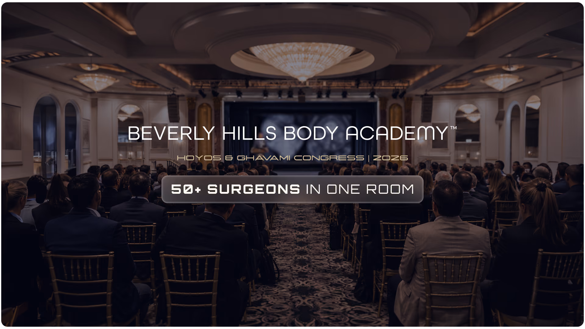 50 surgeons at Waldorf Astoria November 20 - 22
