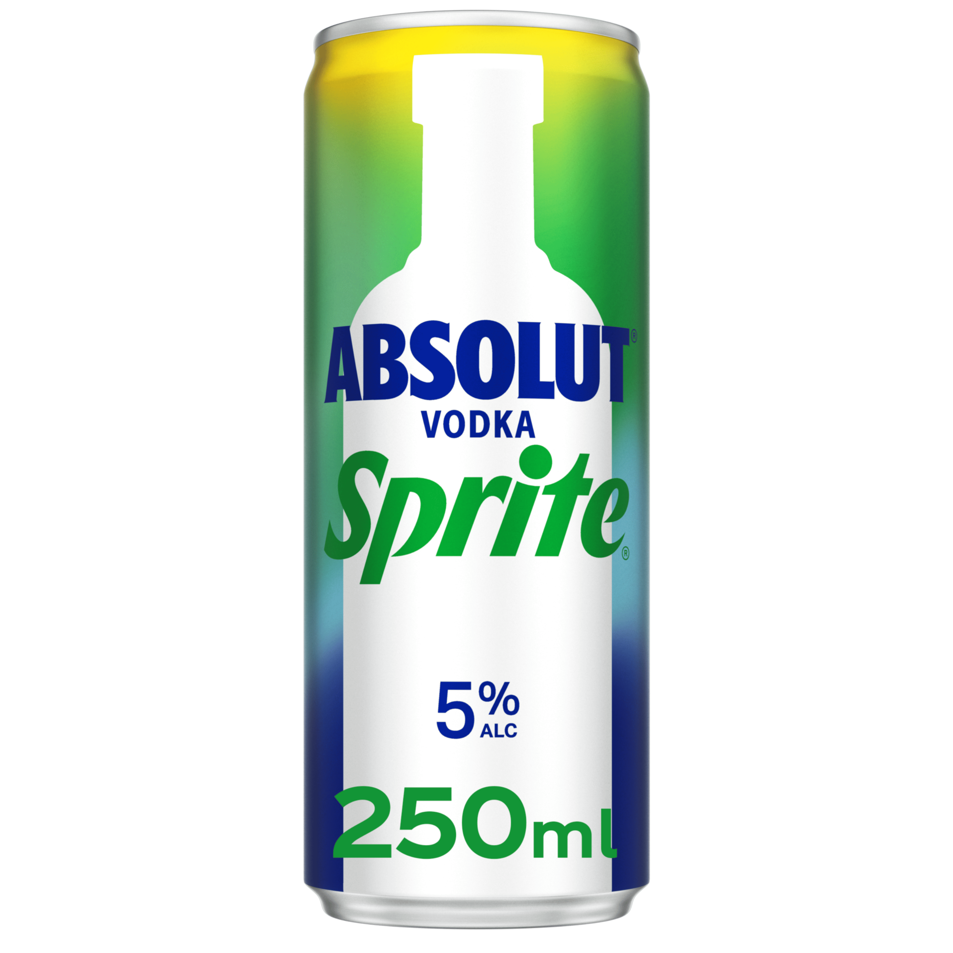 Absolut Vodka Sprite ready-to-drink can, 250 ml