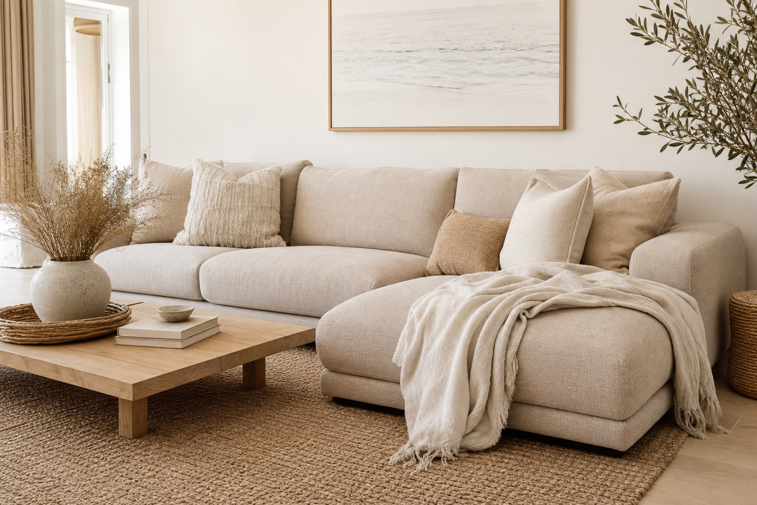 Bayside Chaise living room