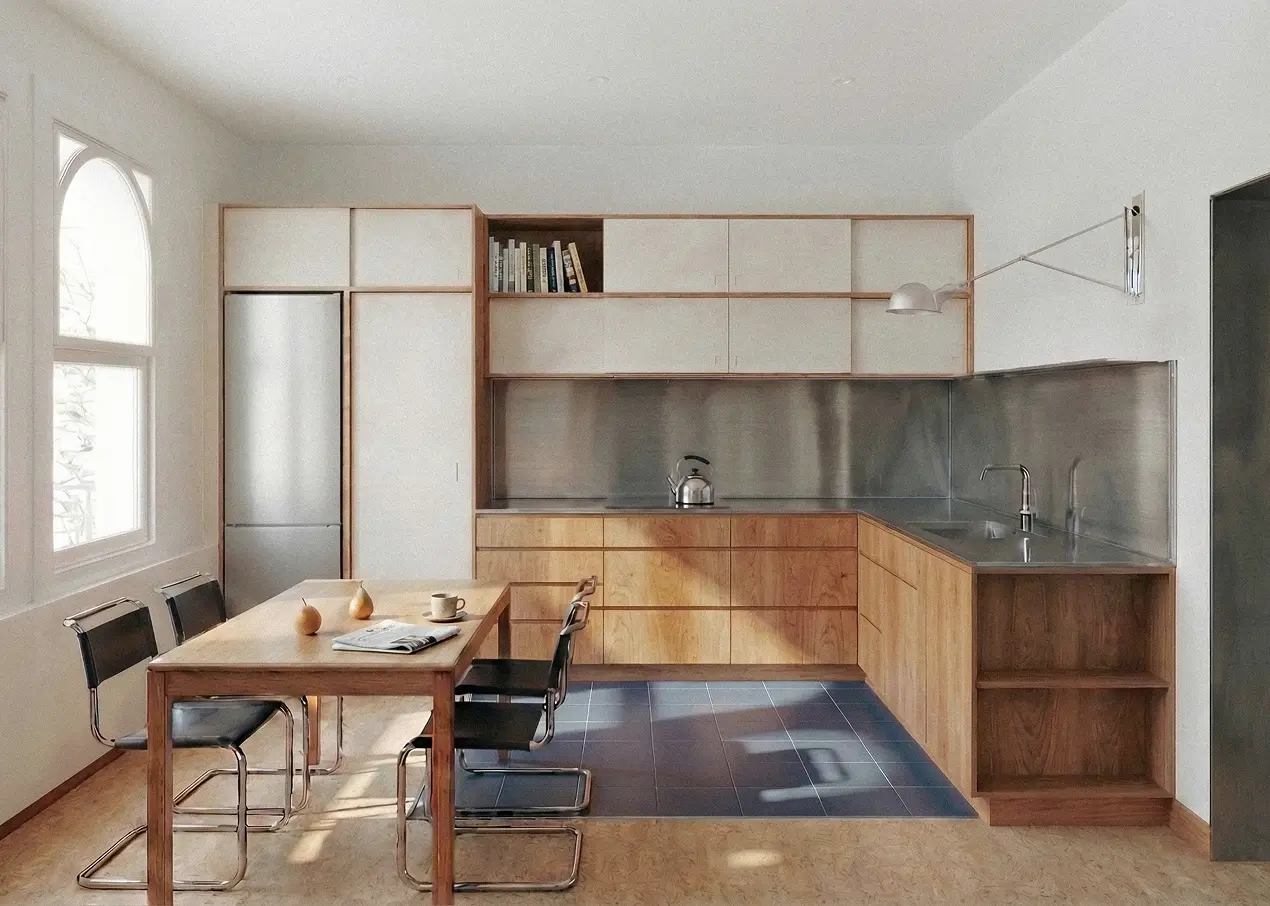 Renovated London home interior