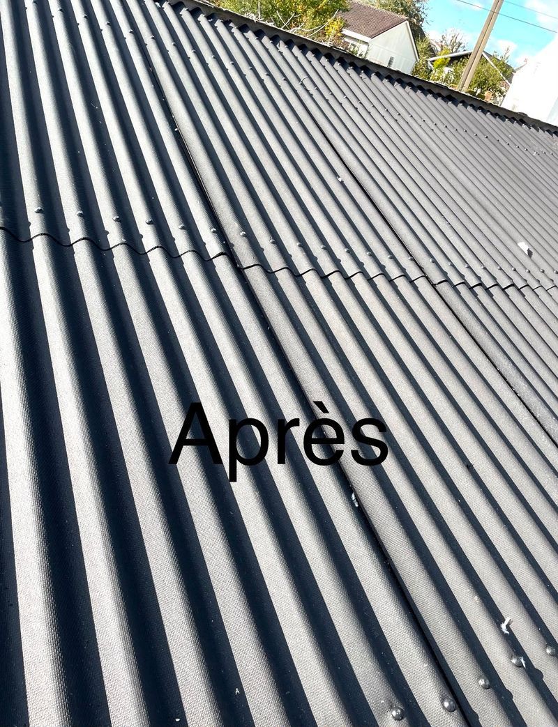 Rénovation de toiture à Briouze – Remplacement de couverture ondulée