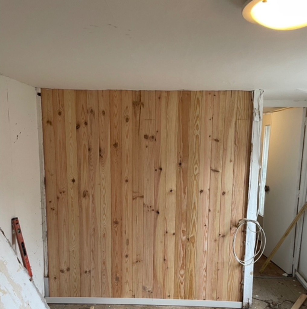 Remplacement de lambris bois dégradé - Domfront en Poiraie