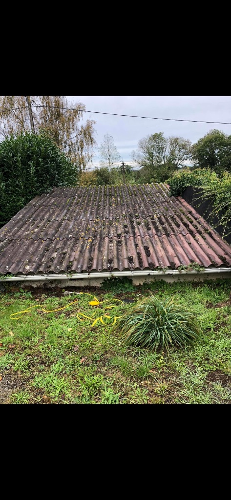 Avant : Rénovation de toiture - Bagnoles-de-l'Orne