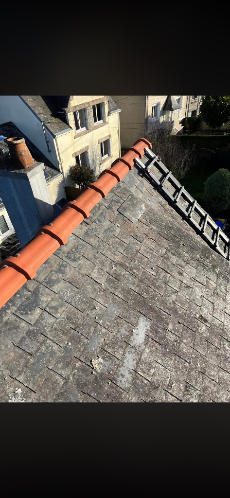 Réparation de toiture ardoise - Bagnoles-de-l'Orne
