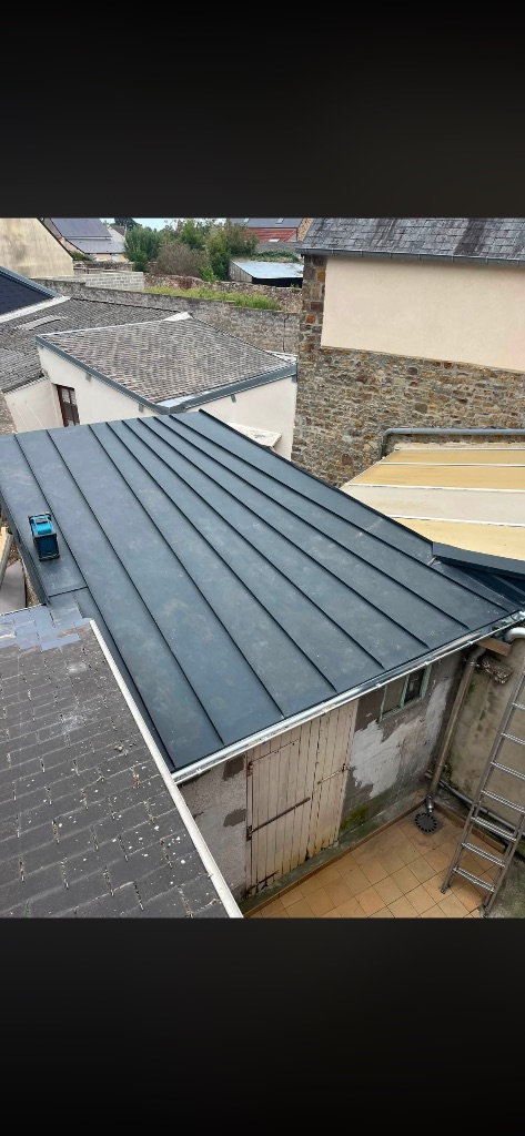 Rénovation de toiture en bac acier - Domfront en Poiraie