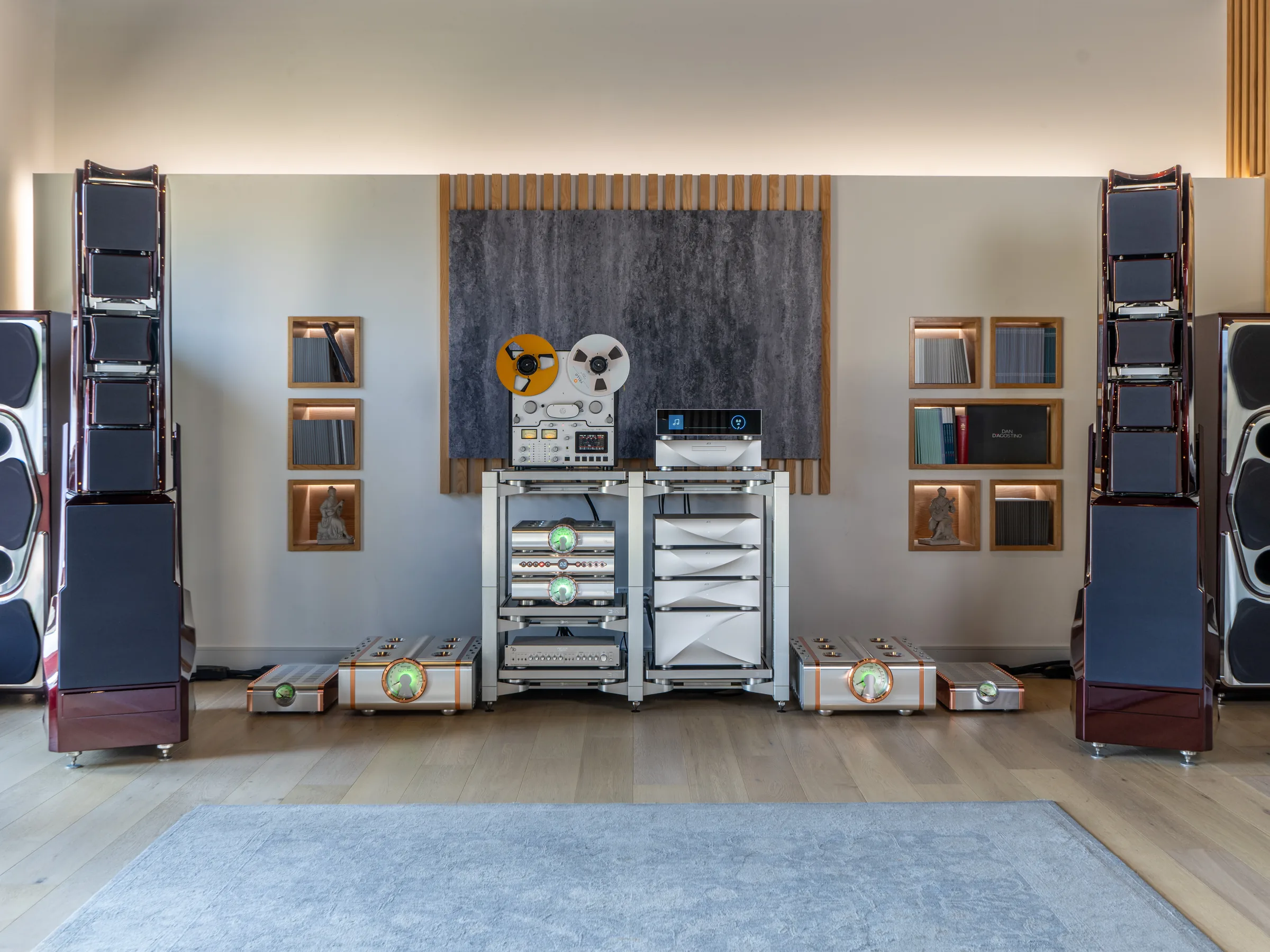 Wilson Audio WAMM Master Chronosonic with Dan D'Agostino amplification in The WAMM Room at LMC Scottsdale