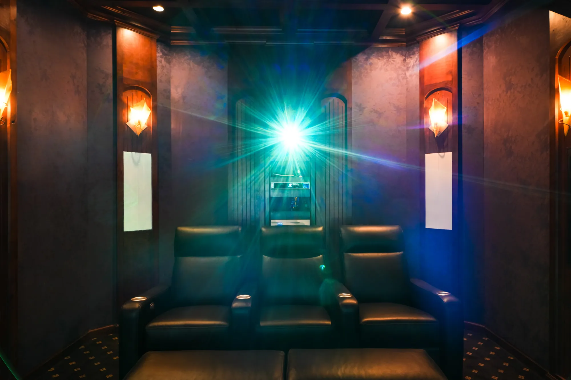 Sony projection and seating in the Cinema Suite at LMC Scottsdale