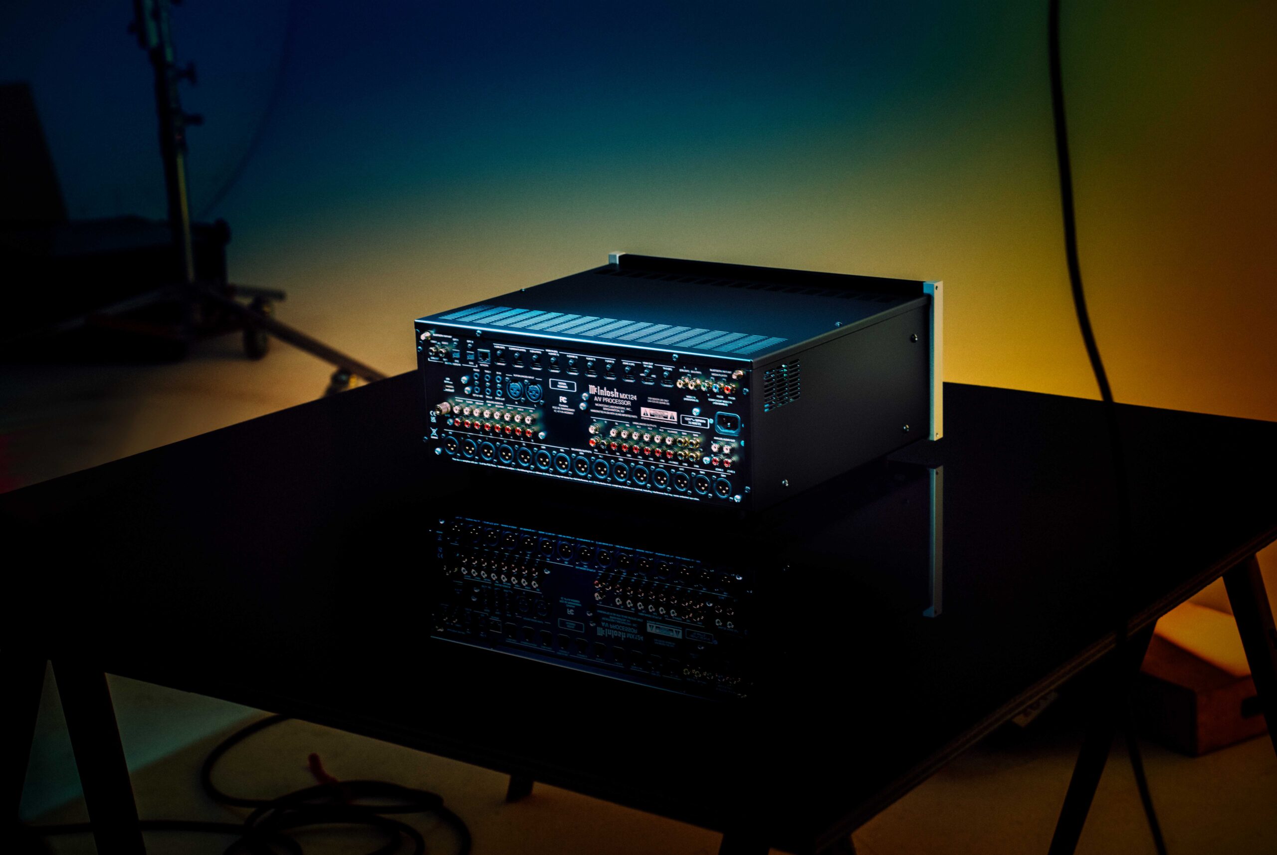 McIntosh MX124 A/V Processor rear panel